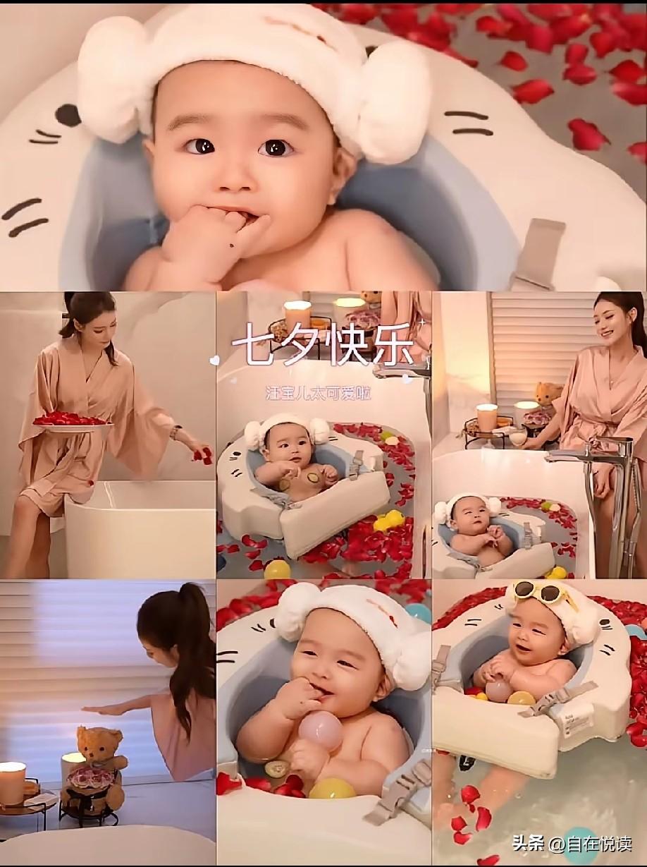 说实话
汪公子家的小公子

长相真的不像爹更不像妈
更别提所谓的像奶奶了
当然也