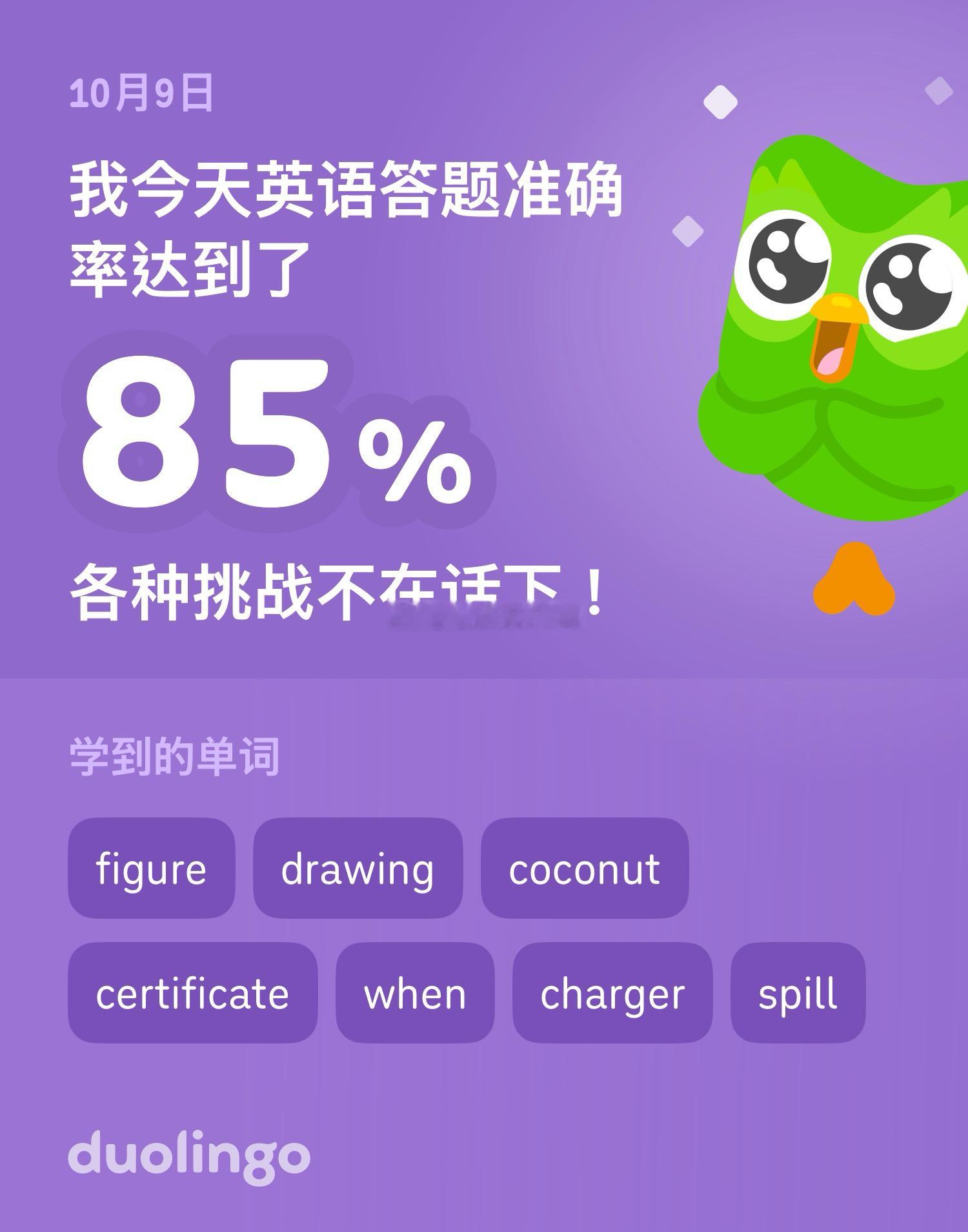 也就只有一点 成绩，而已也就是连续4️⃣周 蝉联top 1的打卡学习📑而已。终