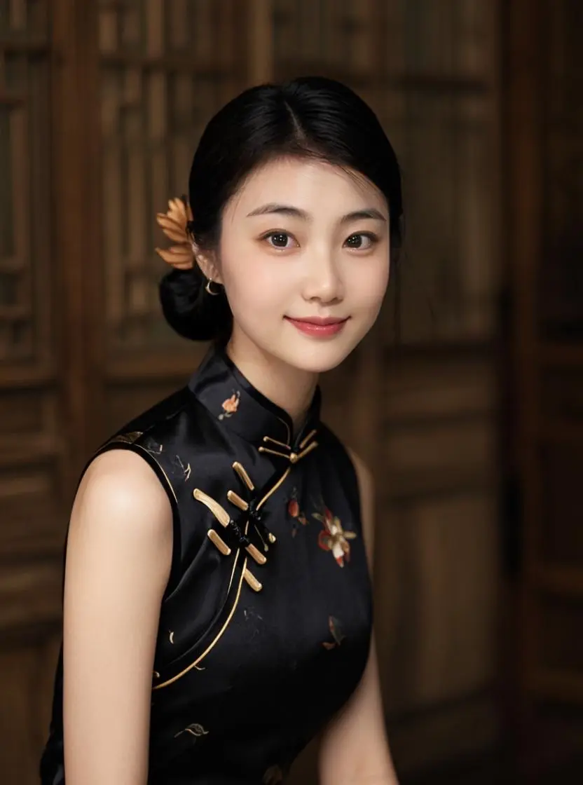 AI国风旗袍韵 旗袍是独属于中国女人的美