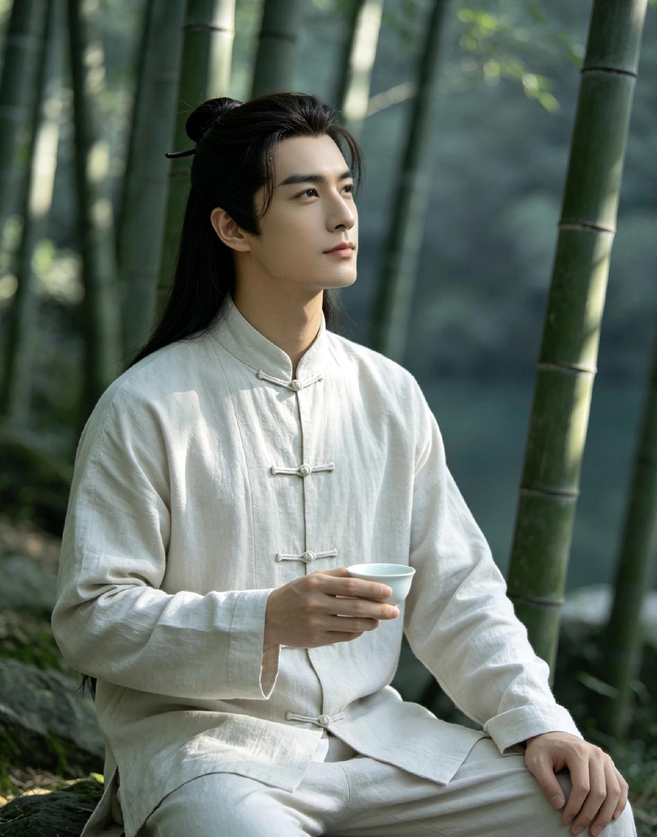 人生最好的状态，是静而不避，独而不孤。
风来疏竹，风过而竹不留声；善来护身，善去