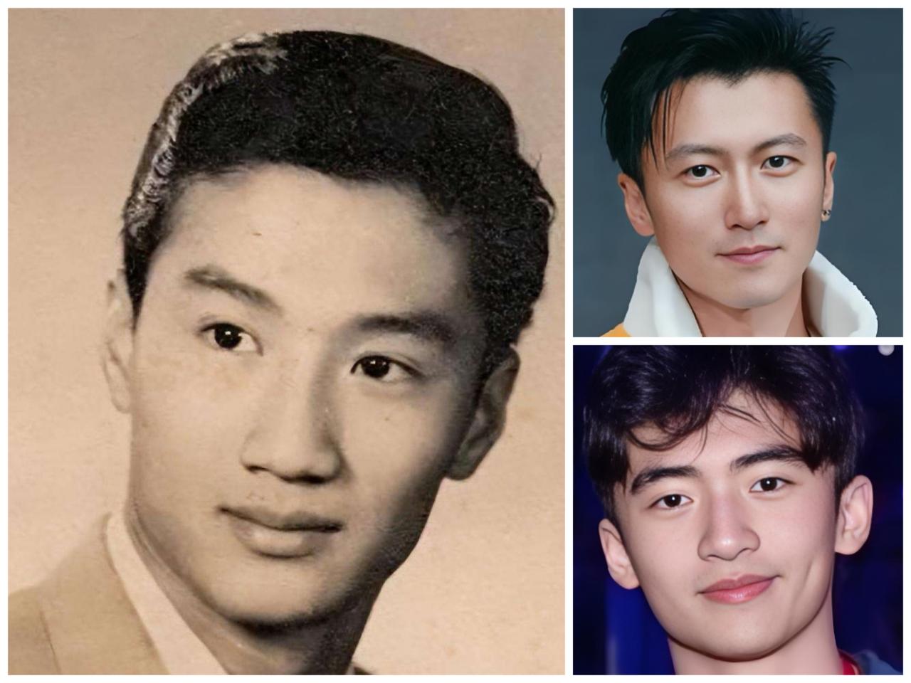 谢家三代人，你觉得谁最帅？个人觉得三位都是大帅哥，各有千秋：谢贤是玉树临风，风流
