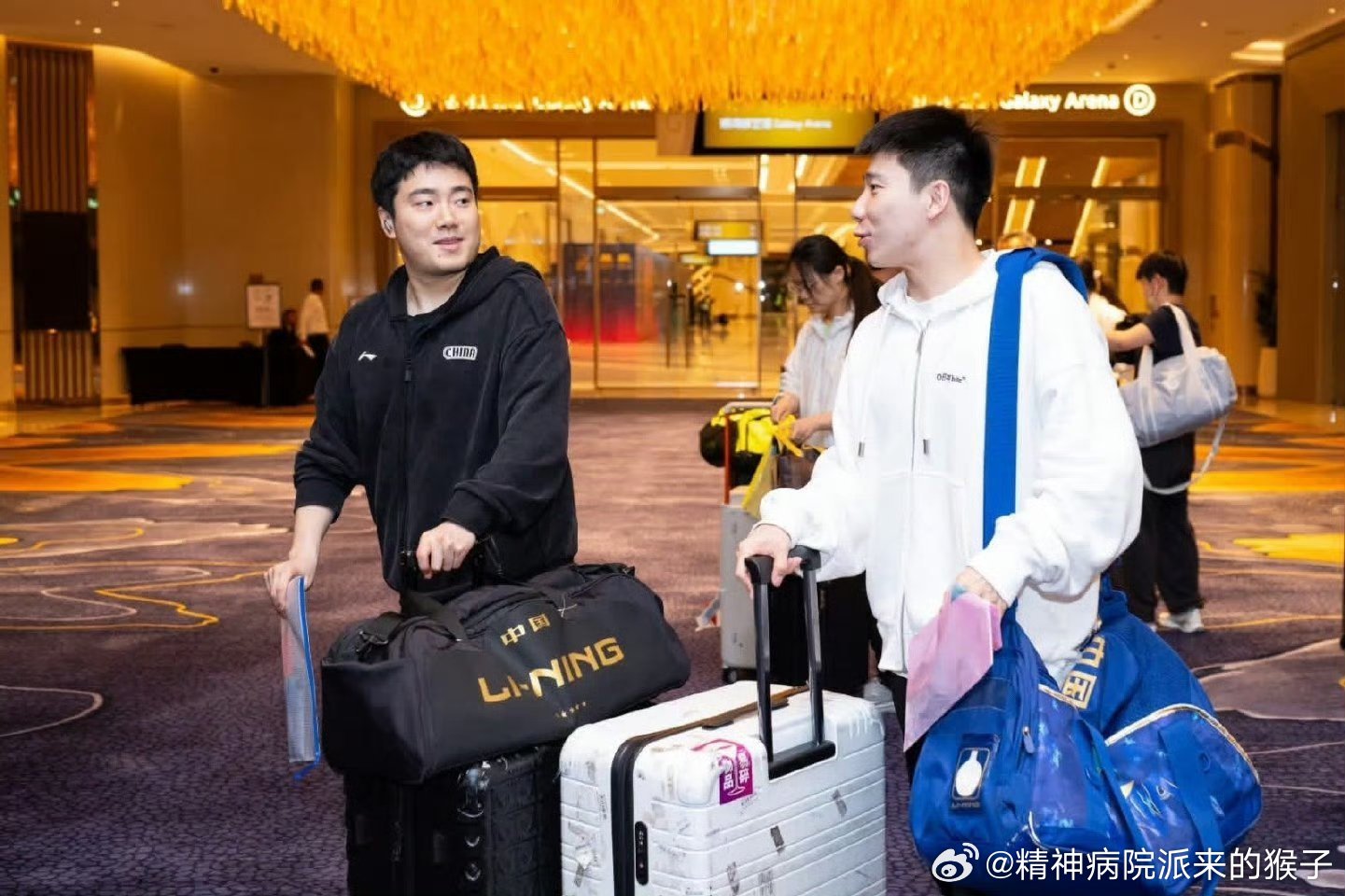 2026澳门乒乓球世界杯 国乒顺利抵达澳门✈️✈️✈️ 