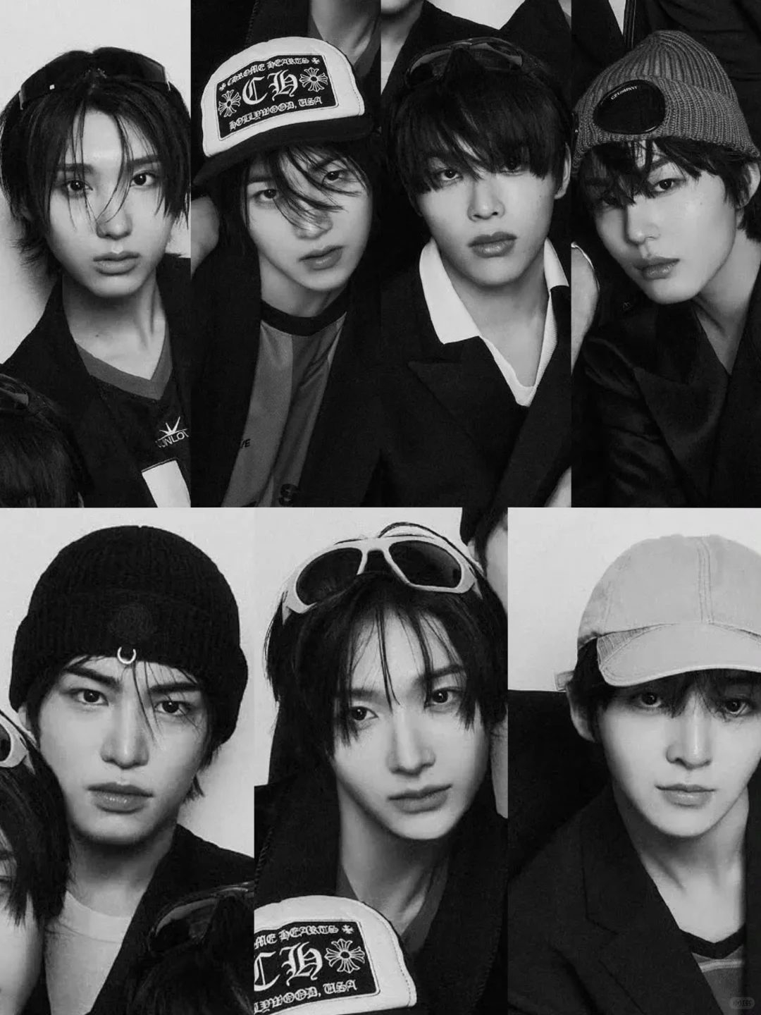 Kpop六代男团杂志图比美‼️