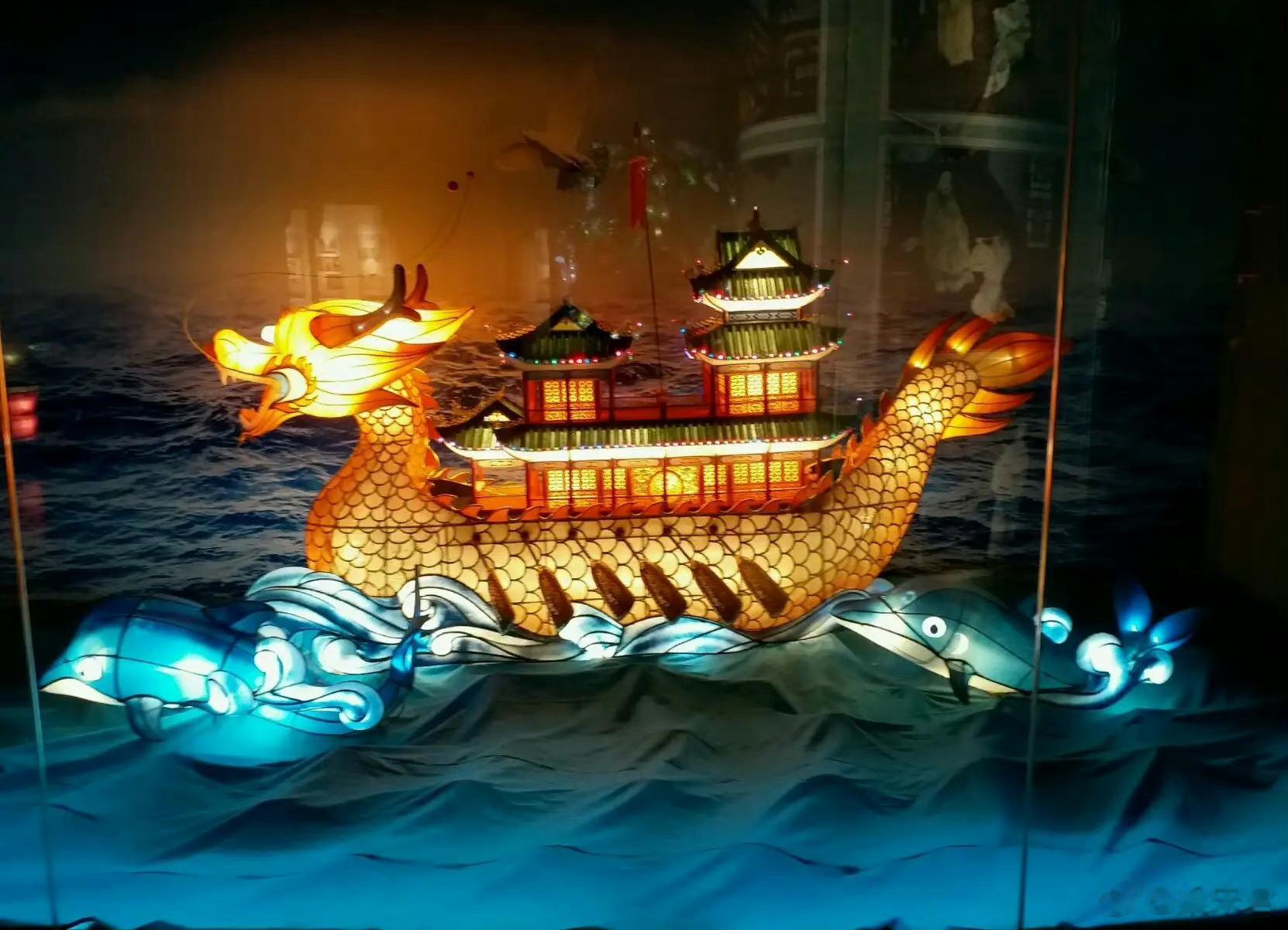 海宁的龙船灯 ​​​