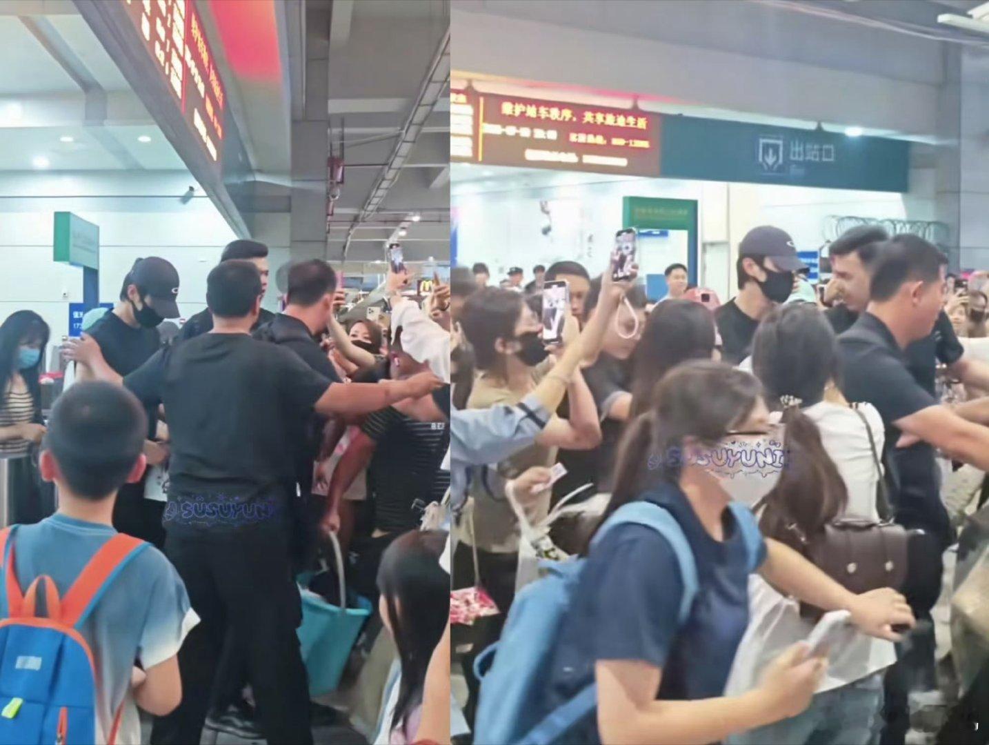 许凯怒吼跟拍粉丝抵制ss代拍，这种必须坚决抵制，安全第一！ ​​​
