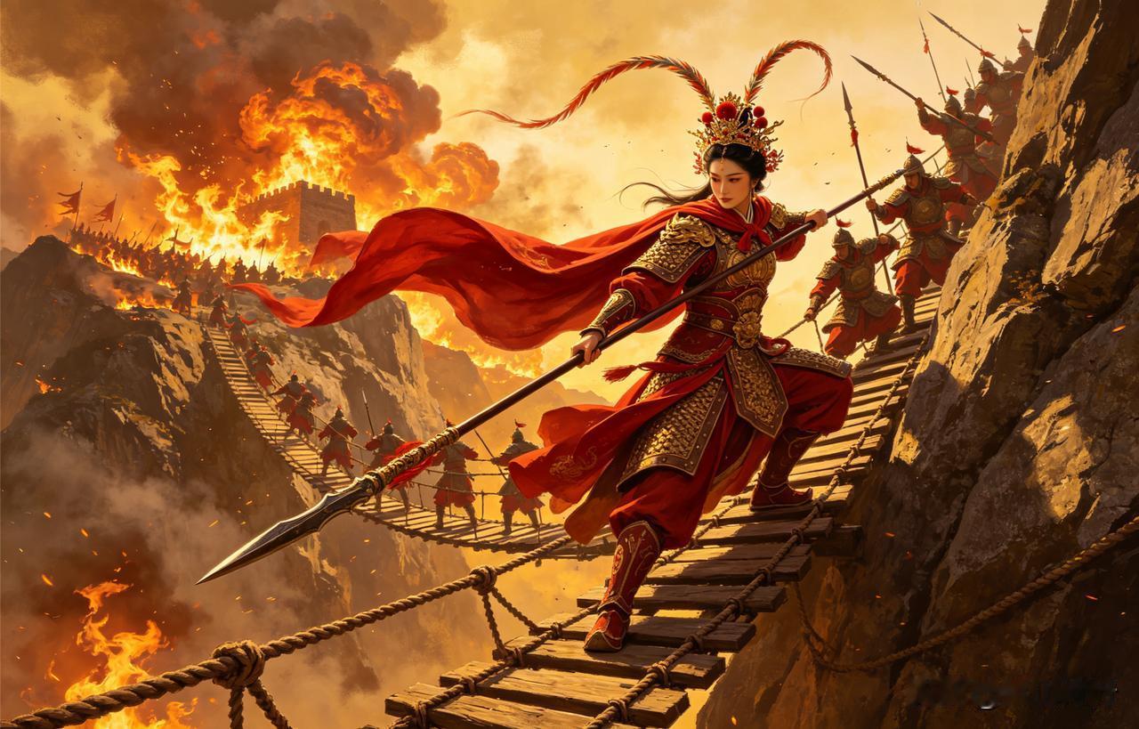 杨门女将·探谷 ［狐山诗行］

京剧《杨门女将》中，“探谷”一折，最是动人心魄。