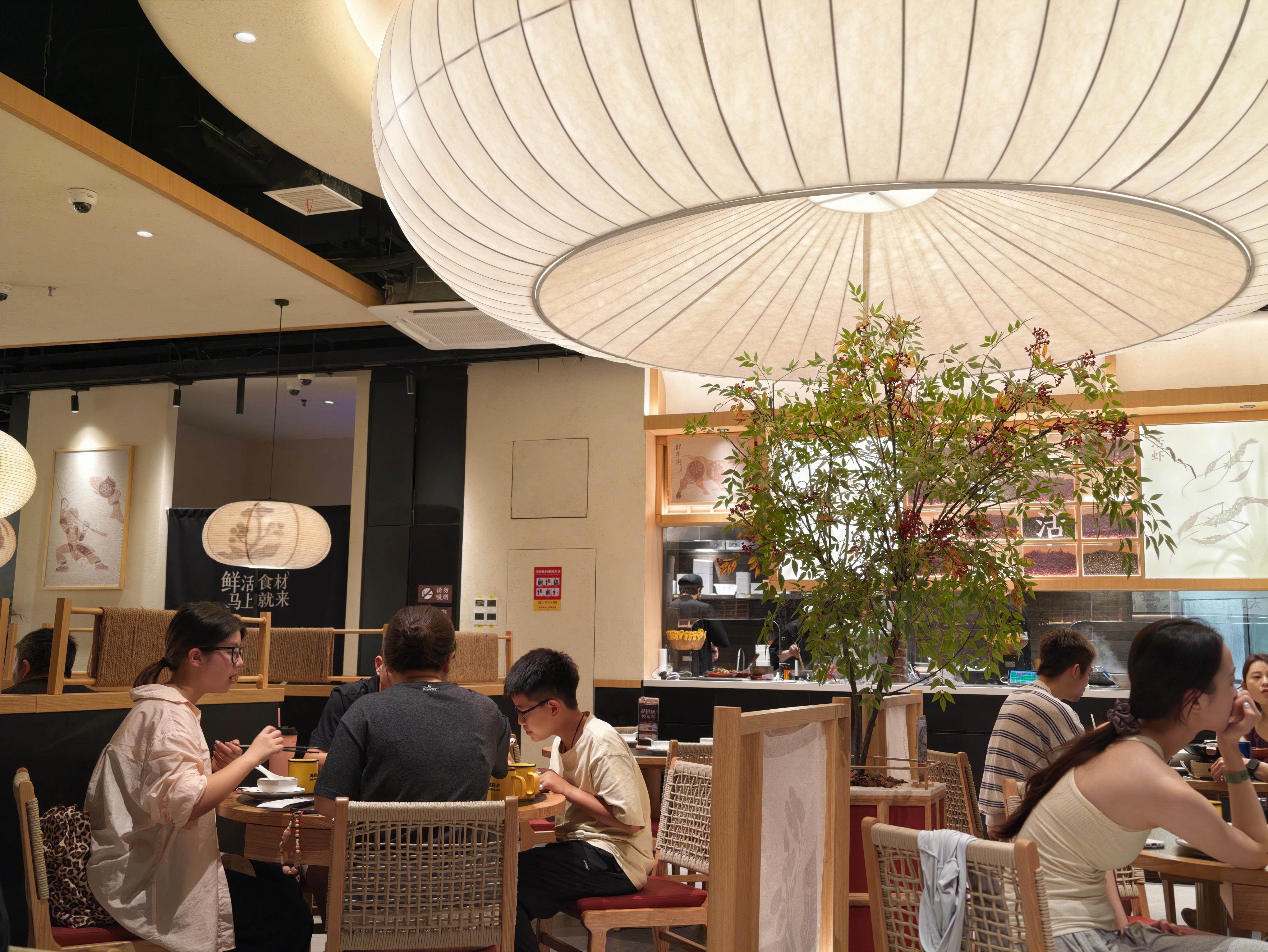 之前还以为太二酸菜鱼黄了，结果现在变成新太二了，店内布局都改了，来试试菜的价格各