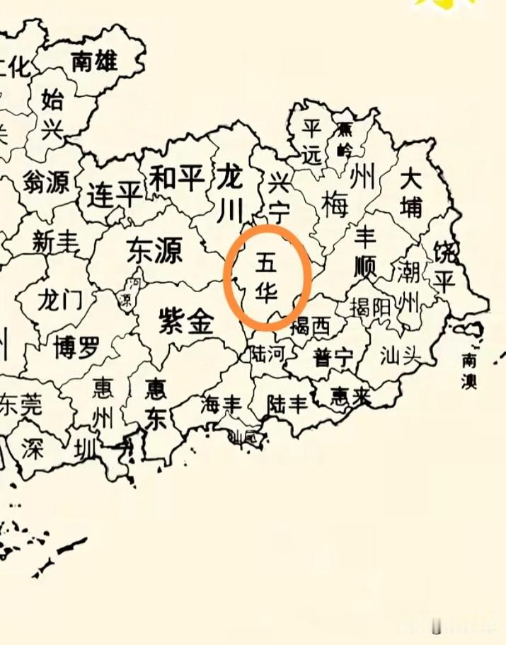 梅州最佩服的就是五华！五华县人均GDP最低，不到3万元，人均收入只有2500多元