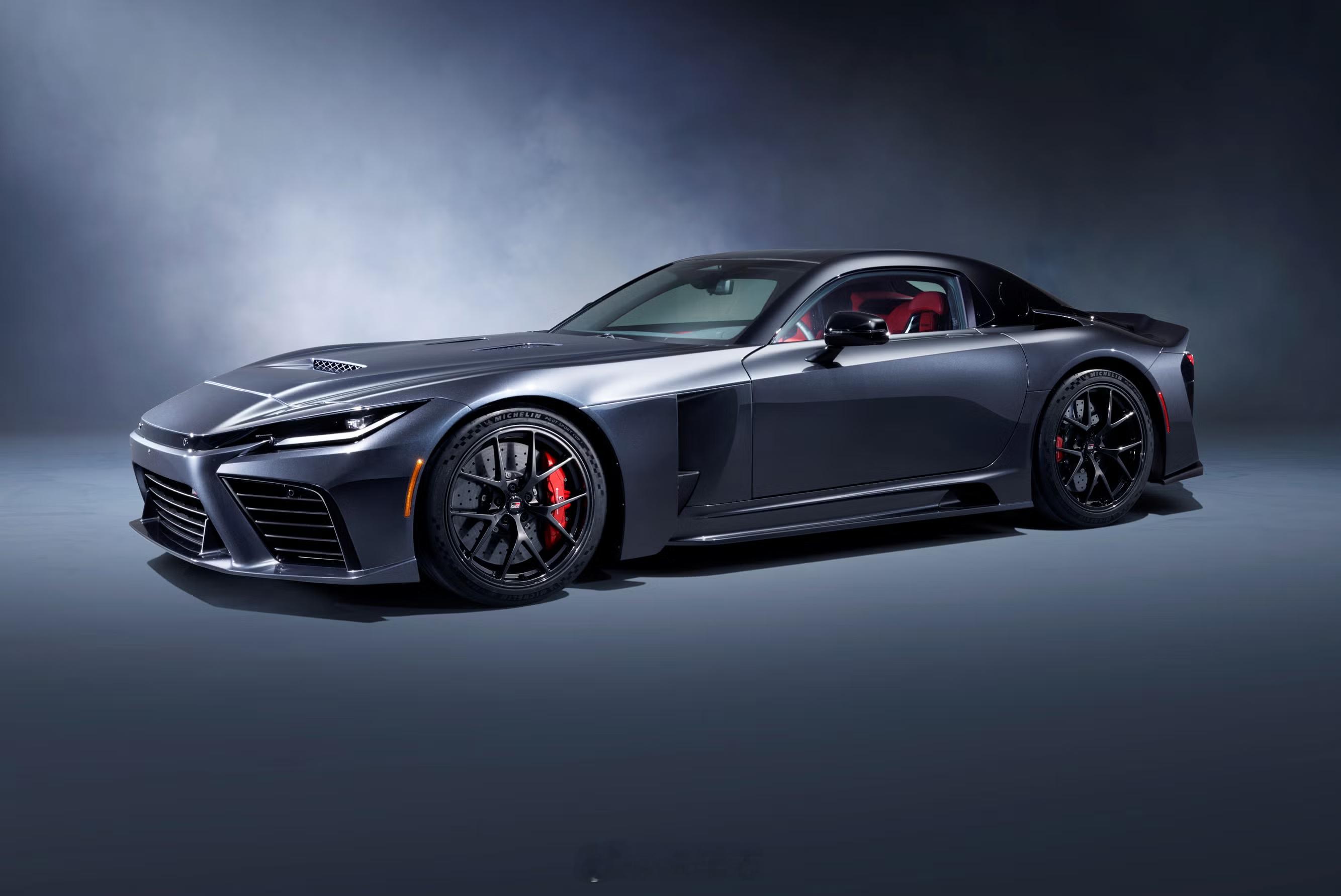 丰田超跑GR GT正式发布这车头让我想起了SLS AMG，GT跑车风格，搭载4.