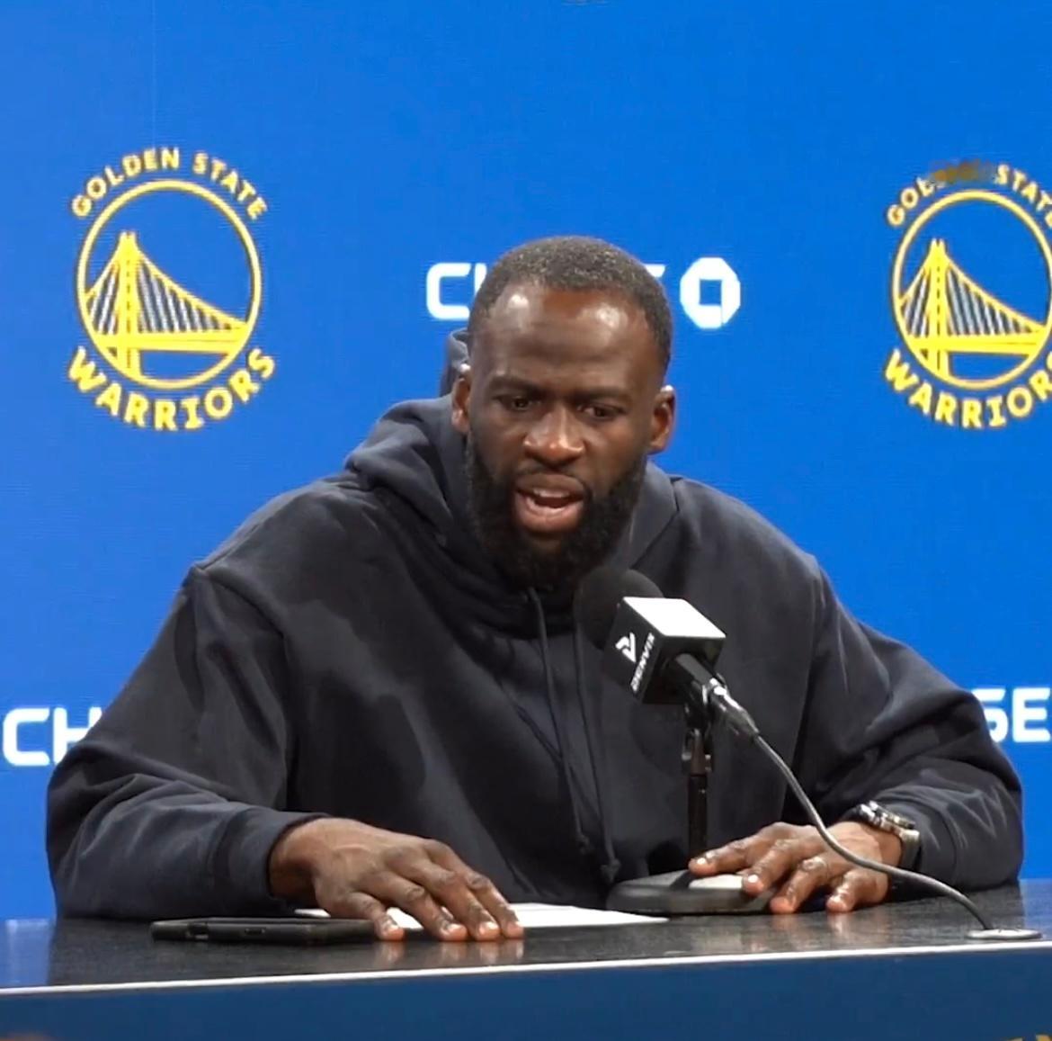 德雷蒙德，发生了什么事？你为什么离开替补席？“当时双方情绪激动，我觉得最好还是离