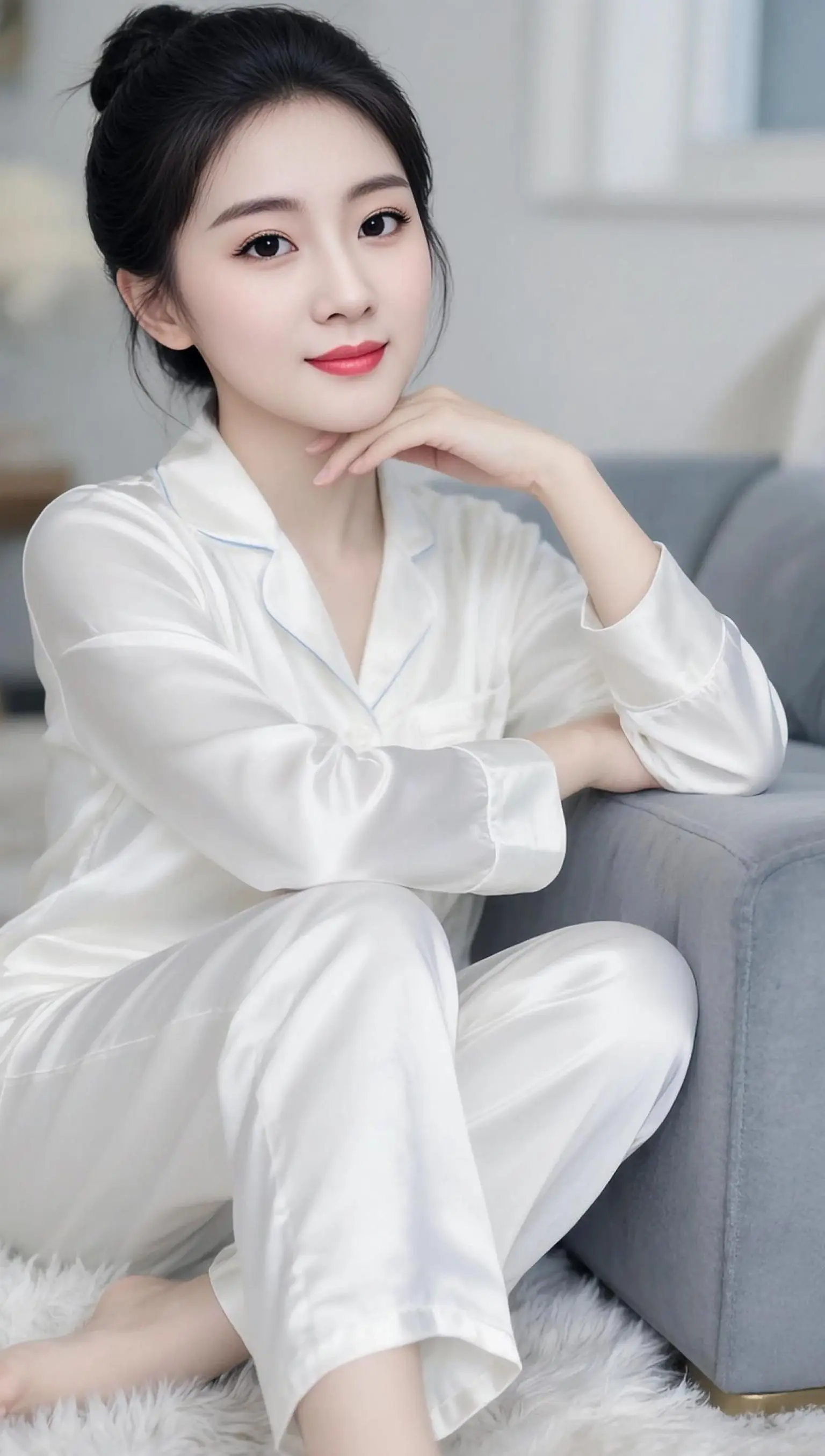 AI缎面居家照 ai创作