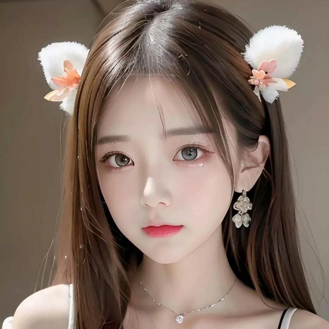 可爱兔耳发夹，甜美少女风，快来打卡！温柔甜美系发夹 甜酷少女发夹 萌趣可爱发夹 