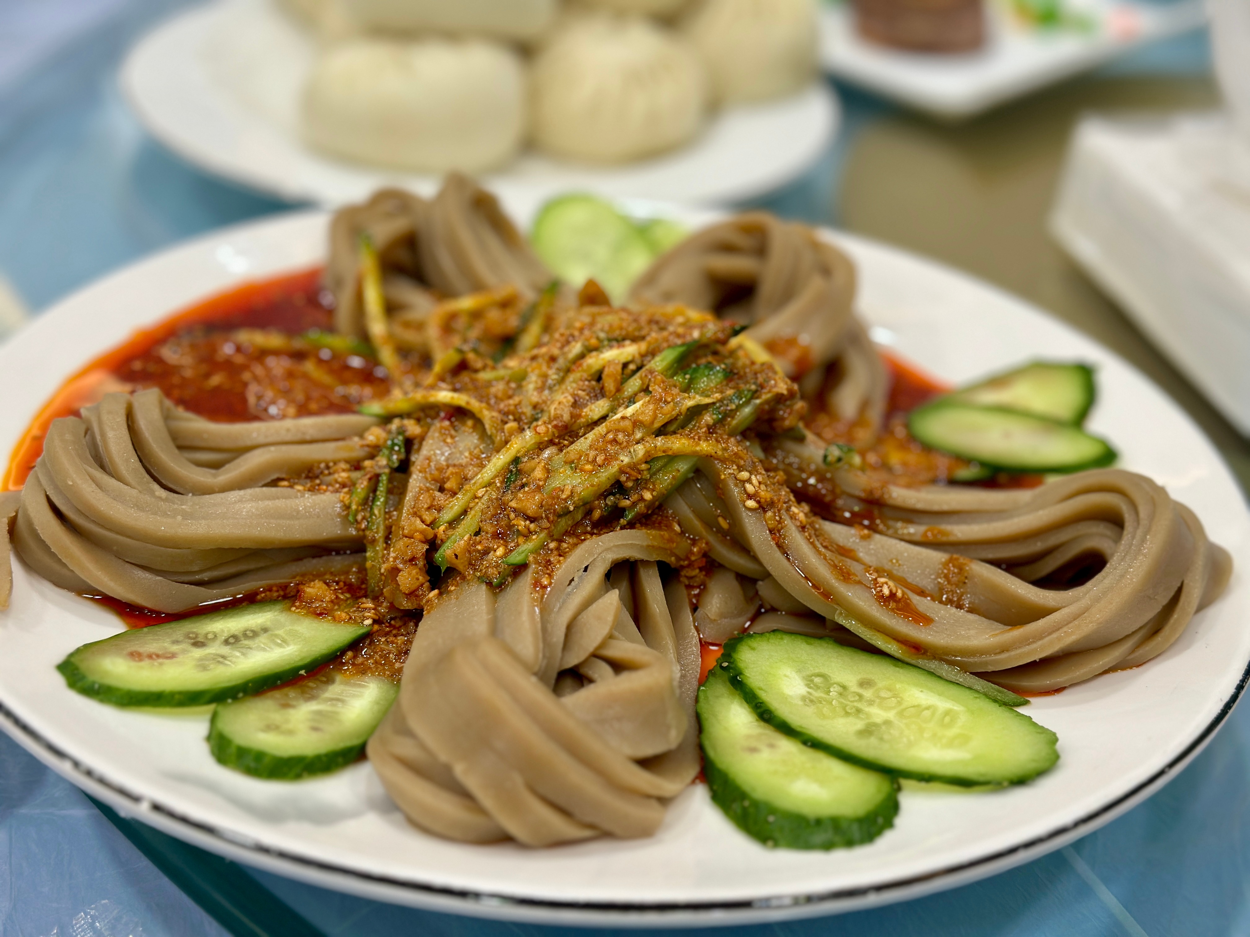 诗意甘肃  天水不只有麻辣烫，天水美食确实很有特色，天水之行给我印象最深的是用餐