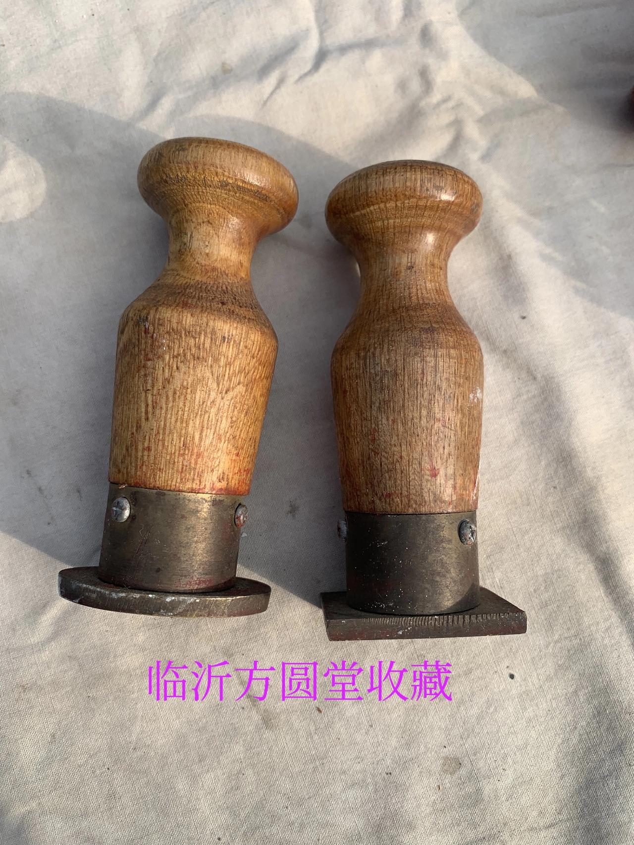 老卜今天去临沂古玩城二楼刘京君师兄那里玩，看到俩好玩的老古懂，临沂市兰山区物资局