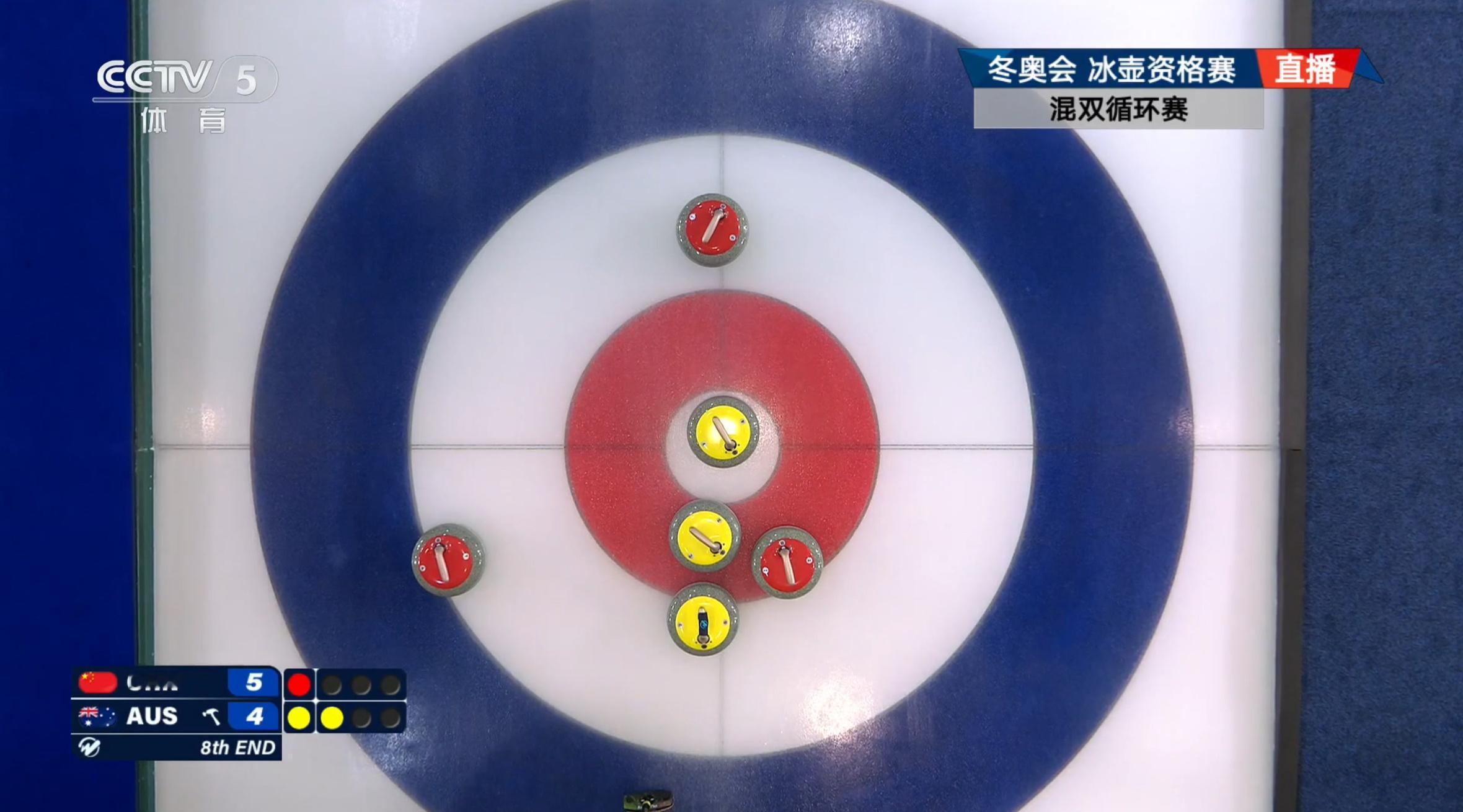 米兰冬奥会冰壶落选赛 坏了…… 