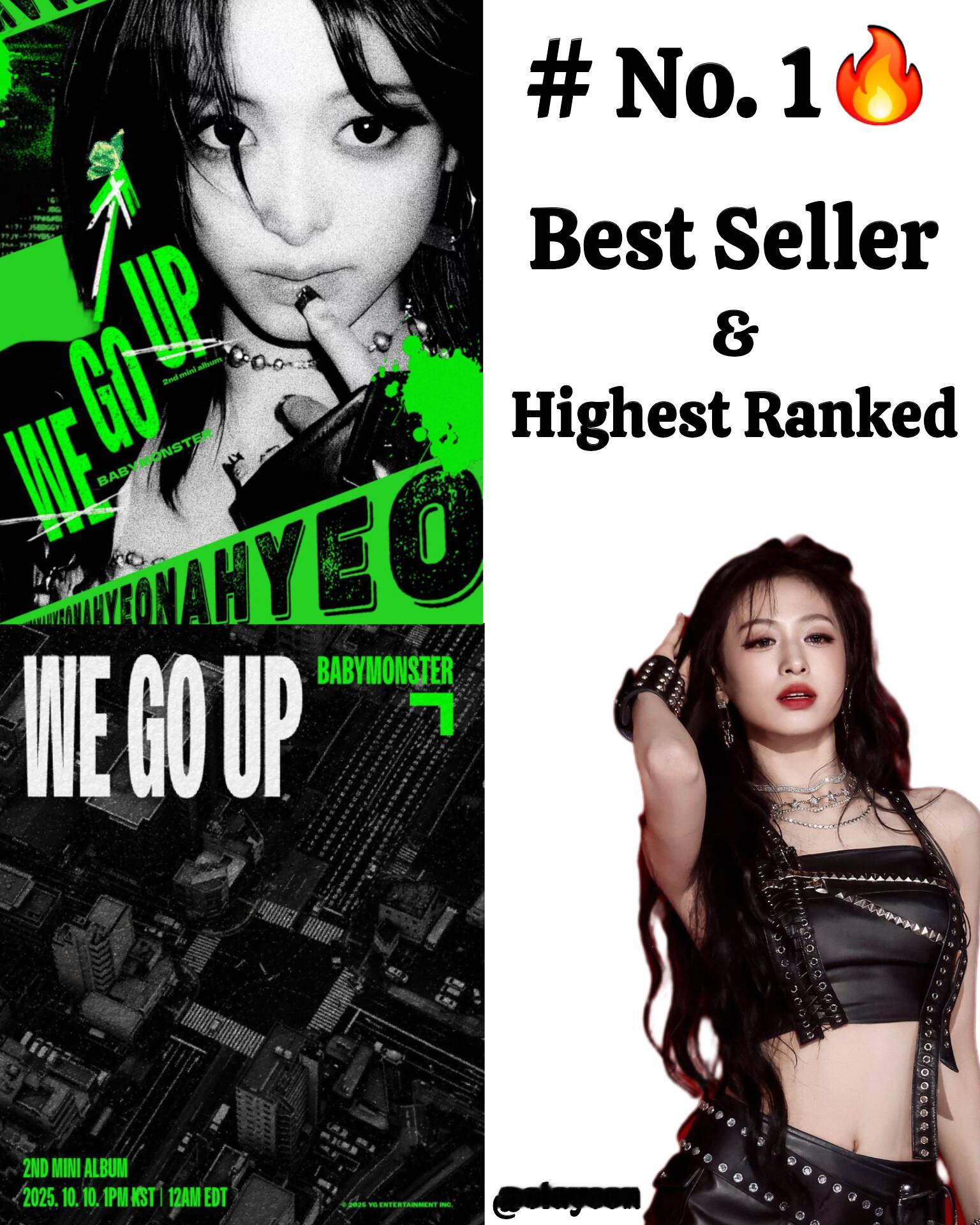 Babymonster《We Go Up》专辑“Pattern”版本：Ahyeo