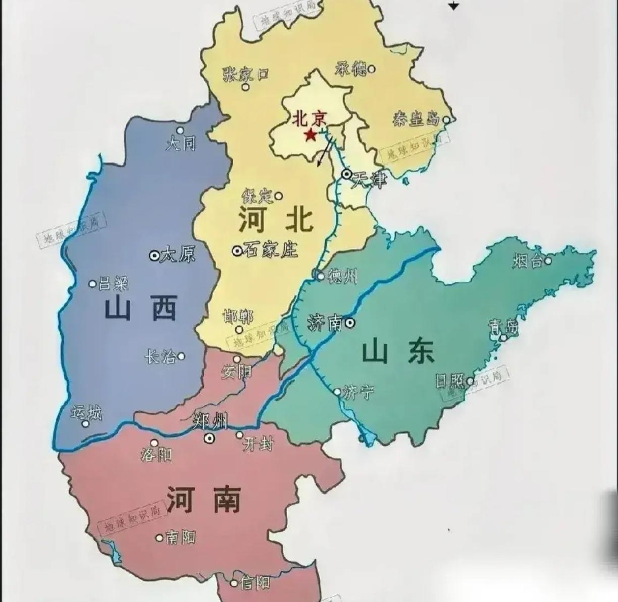 山河四省，经济、文化各不相同。从文化上讲，山西和其他三省格格不入。从经济上讲，山