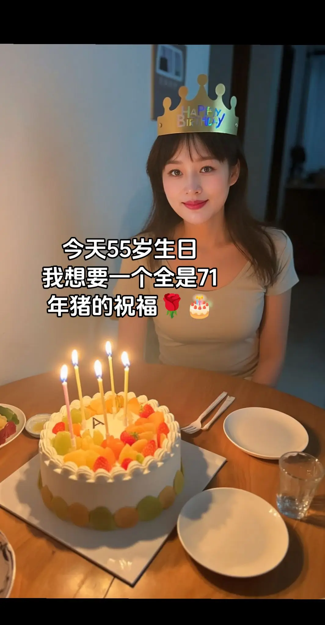 AI生日随拍  生日快乐 感谢我要上热门 ai创作