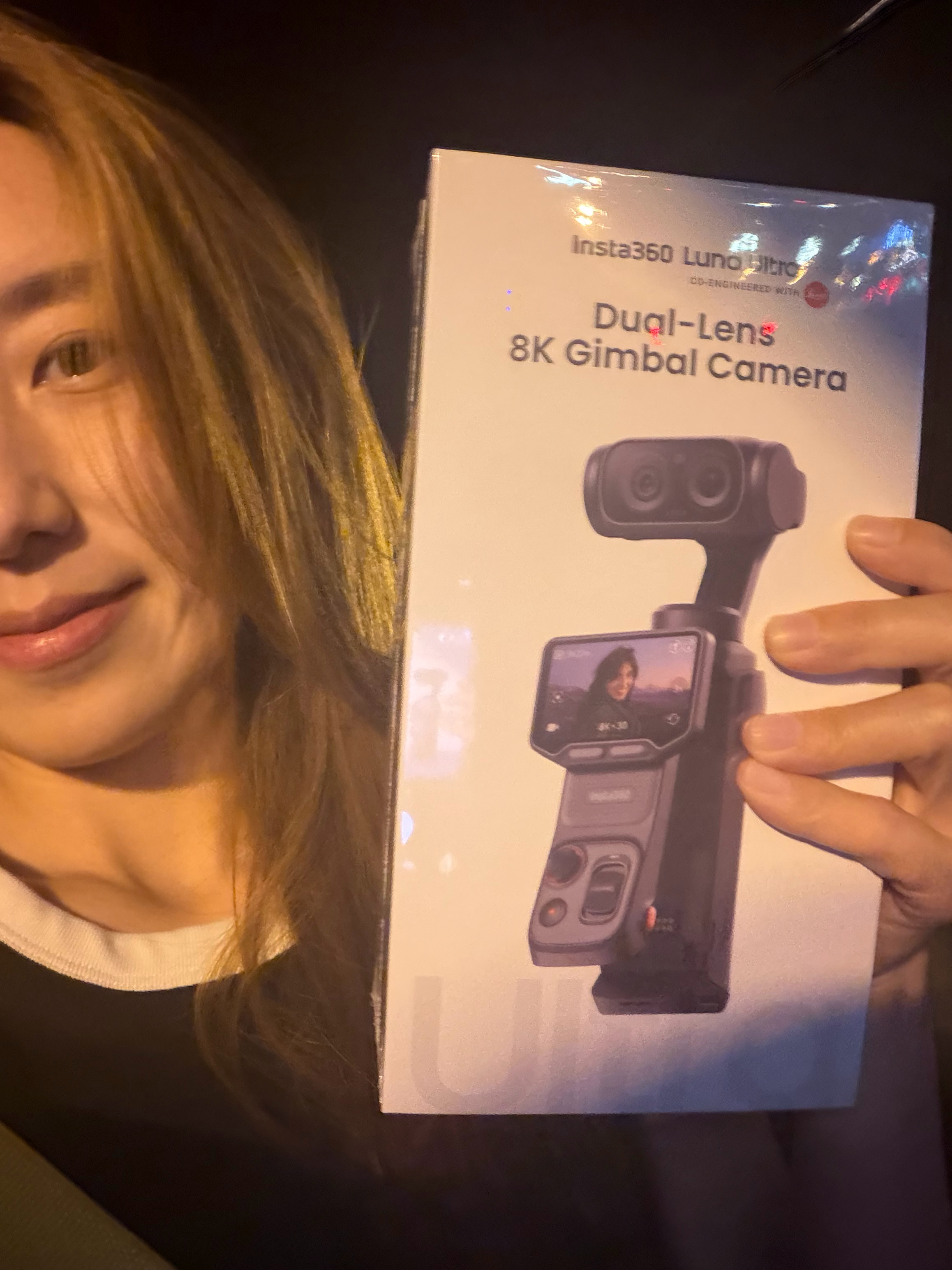 感谢影石！可算到手了兄弟们！本来想定个白的，可平时使用频率太高了，还是选个禁脏的