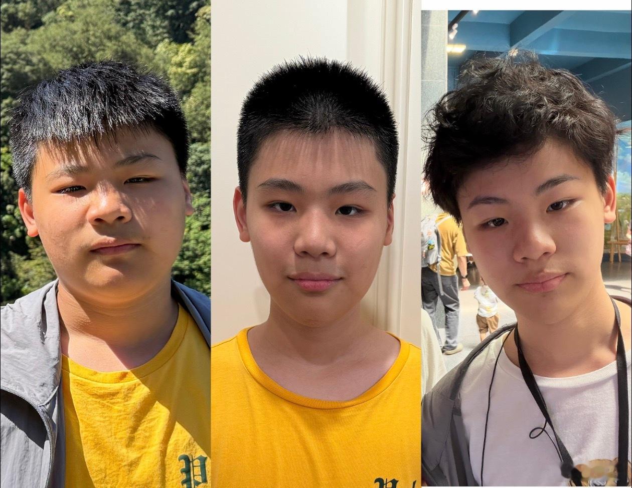 再补一组图吧，左边是去年二月在夏威夷照的，从去年四月开始严格控糖➕每两周更换食谱