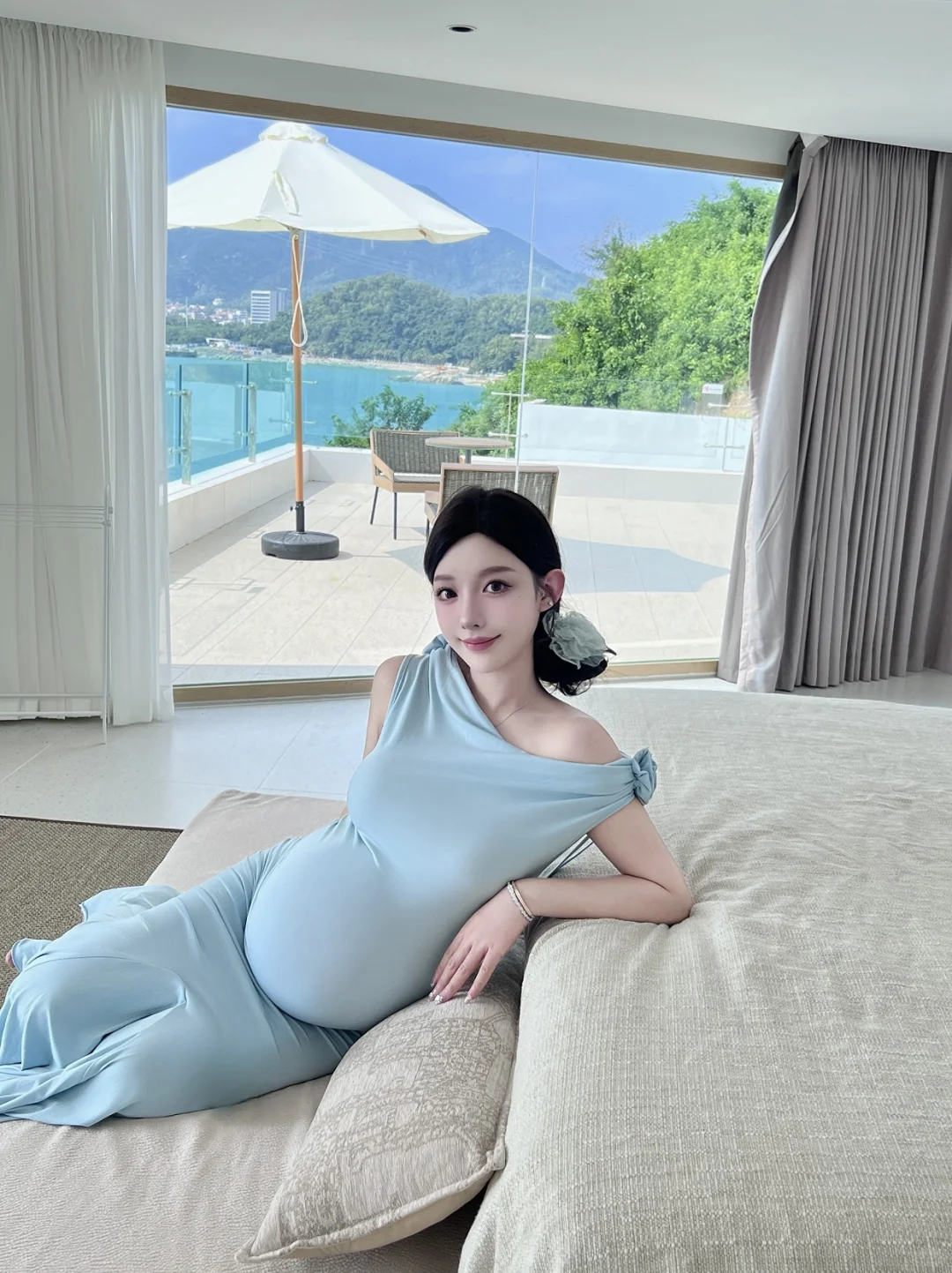 双胞胎孕33w🤰🏻依旧是活力满满的美孕妇