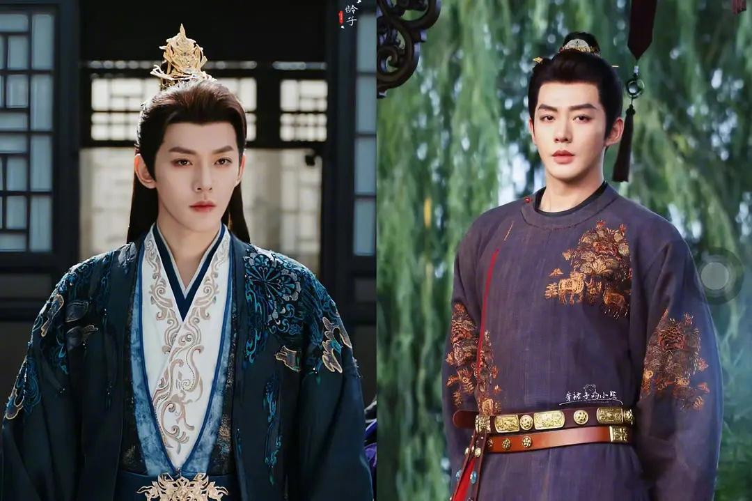 网友总结的披发和束发都好看的十大古装美男肖战、罗云熙、任嘉伦、成毅、檀健次、丁禹