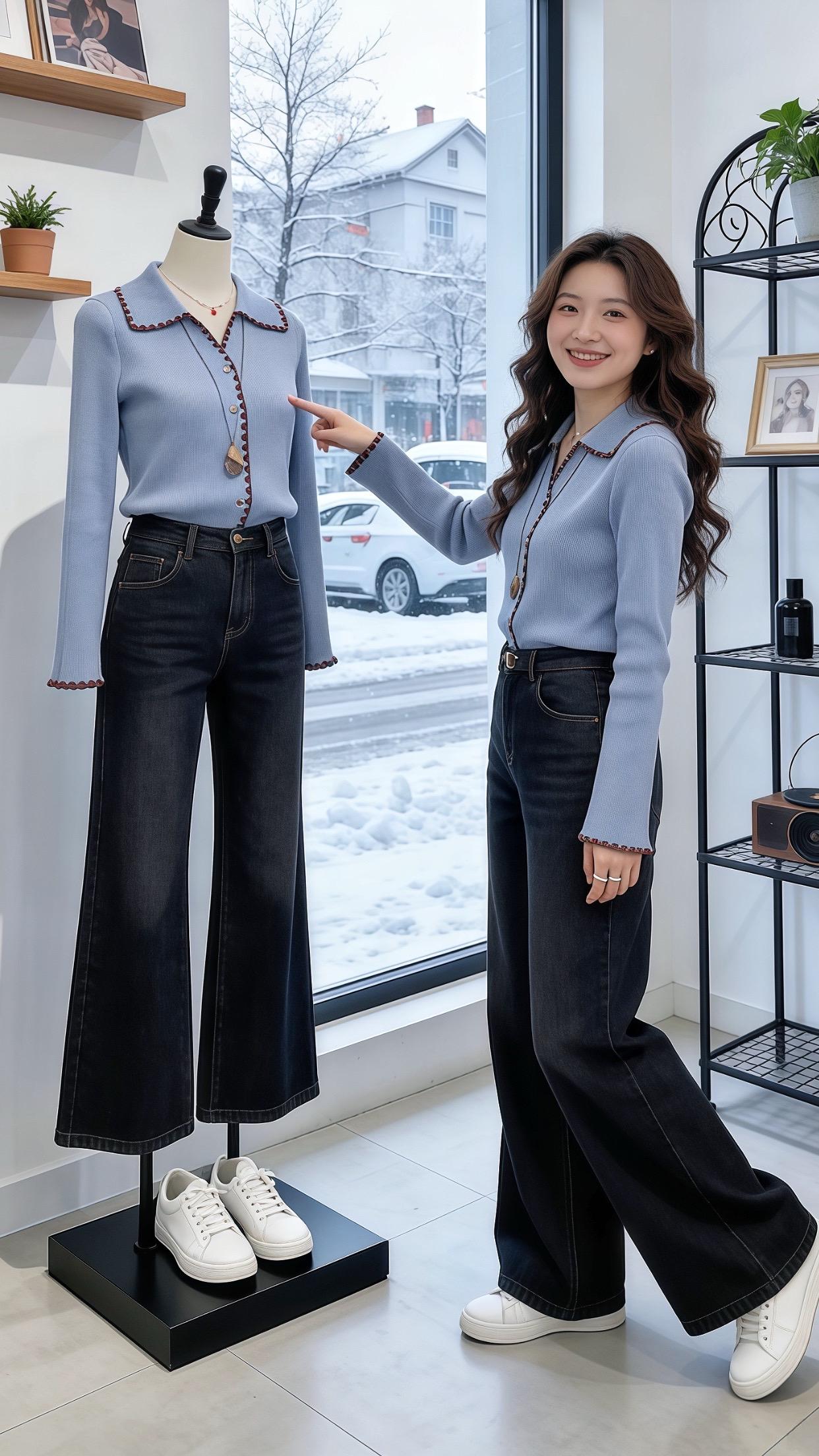 冬日穿搭一周不重样 韩系穿搭 小个子穿搭 就要穿得漂漂亮亮去聚会 小个...