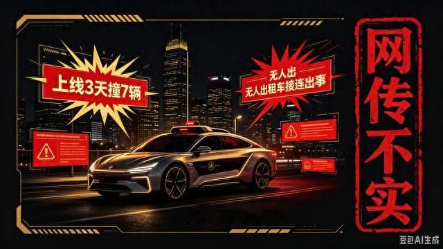 网传Cybercab三天撞7辆？原来是谣言