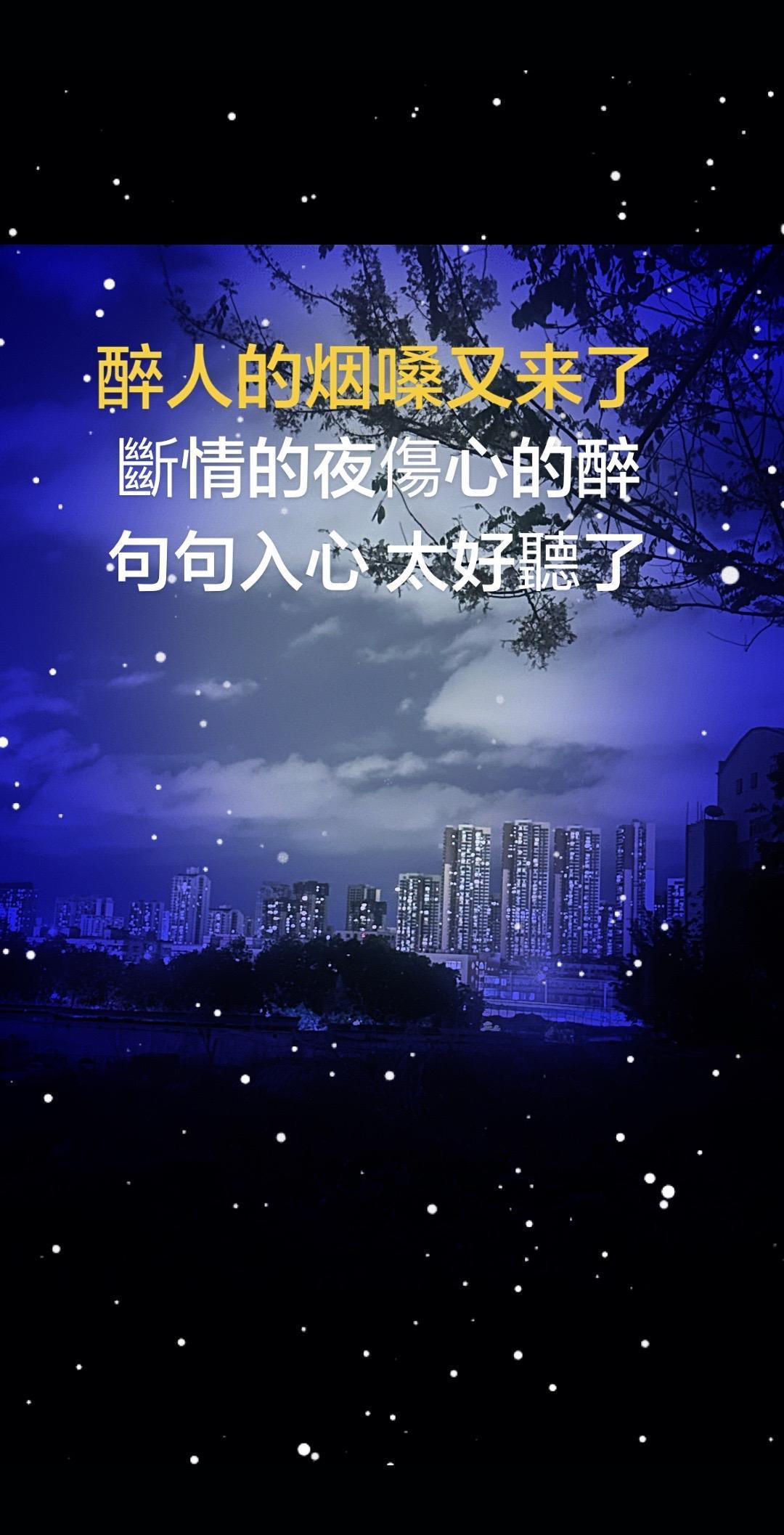 深夜与酒伴，清醒与孤独为敌，爱过就好，不必纠缠……情感音乐 断情的夜伤心的醉 用