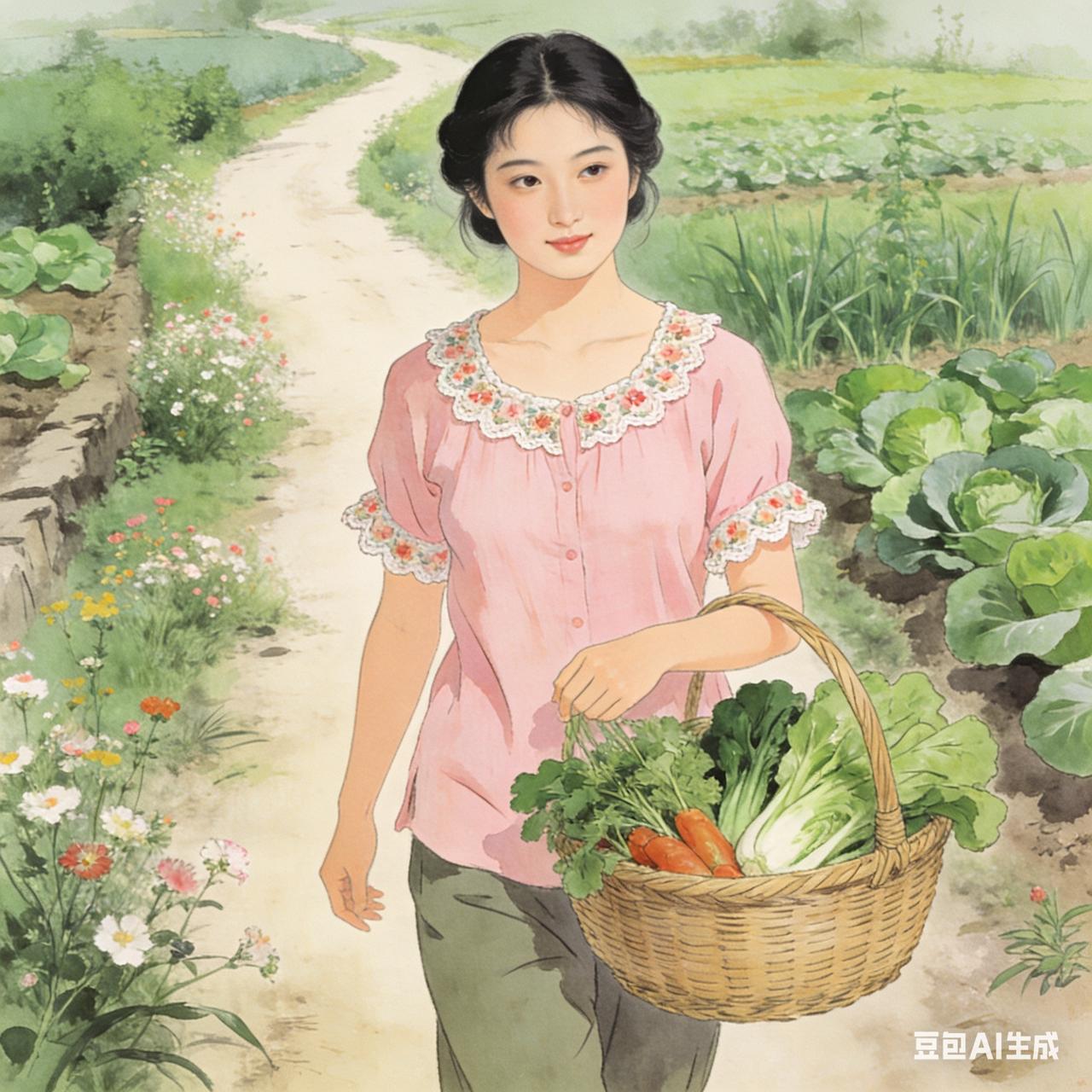 八十年代的小山村，放牛少年高泽被眼前的一幕震撼了。

山中的小水潭里，一个女子正