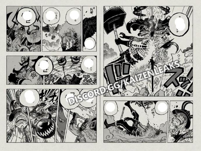 海贼王1181话情报图更新！
洛基果然不如伊姆。
被巨剑一下子刺穿了身体，直接重