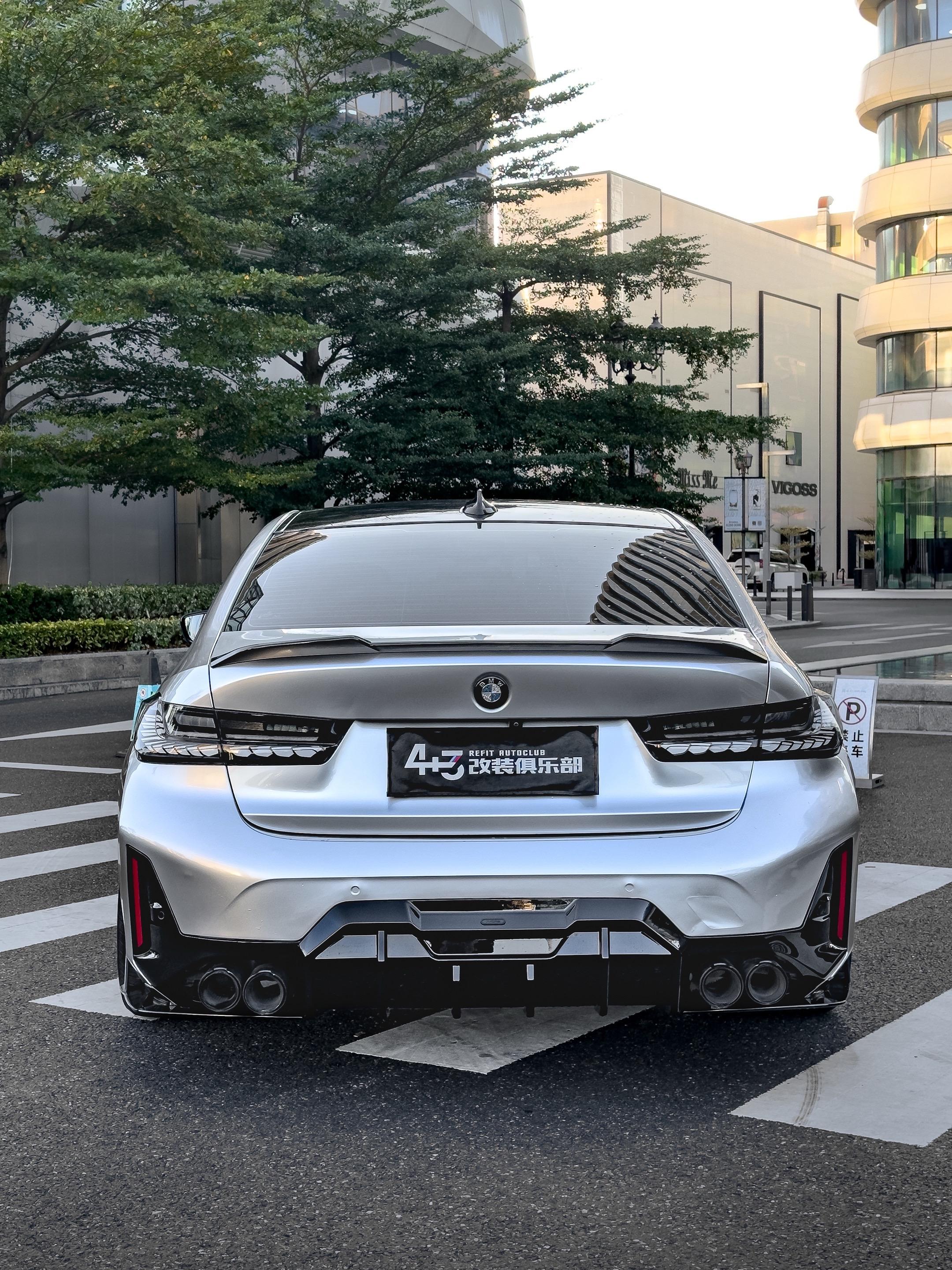 宝马三系新款KORE包围确实帅啊