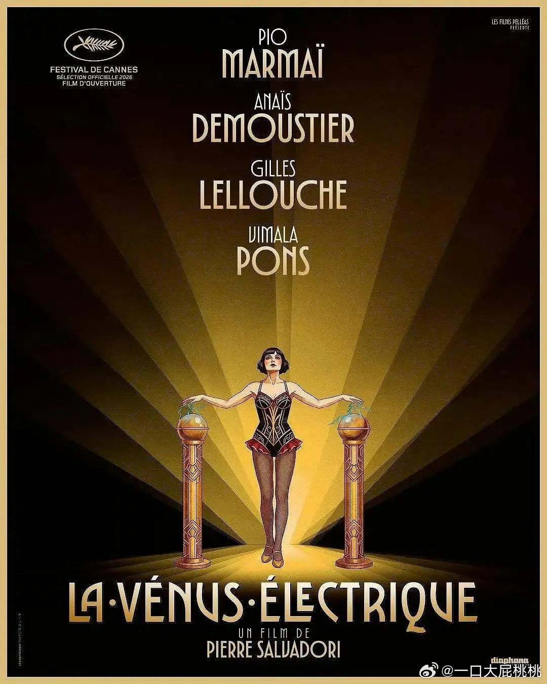 第79届戛纳电影节开幕片公布~由法国导演皮埃尔·沙尔瓦多利执导的喜剧片《电动维纳