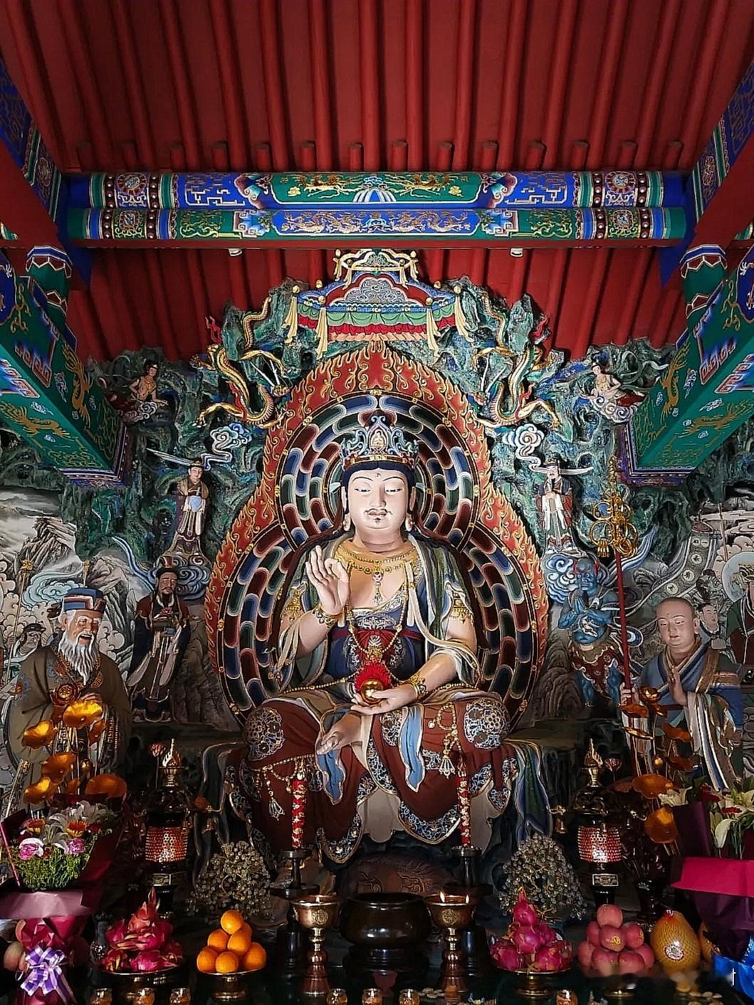 五台山黛螺顶｜地藏菩萨，愿力最深
 
《地藏经》云：“地狱不空，誓不成佛，众生度