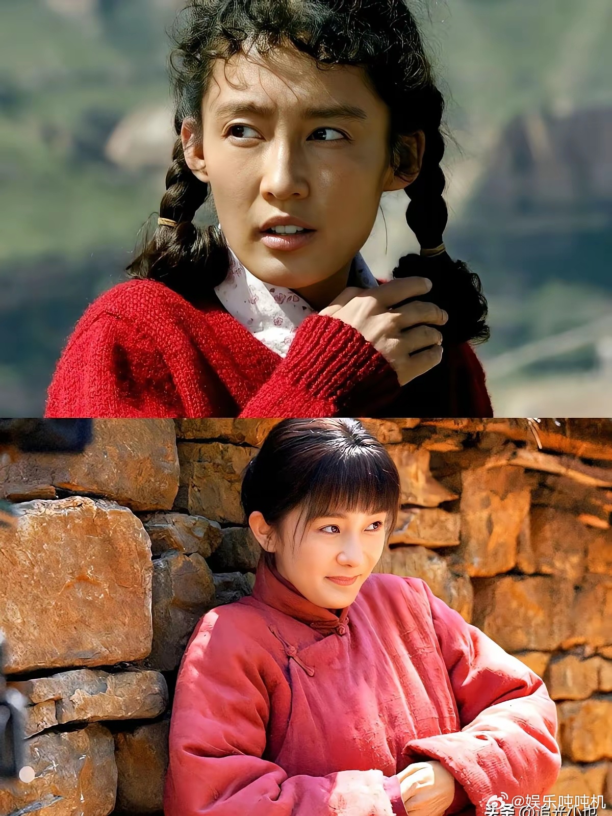 杨幂在《生万物》里演村姑，被嫌“洋气”；李沁在《人生之路》里涂黑脸，被嫌“故意”