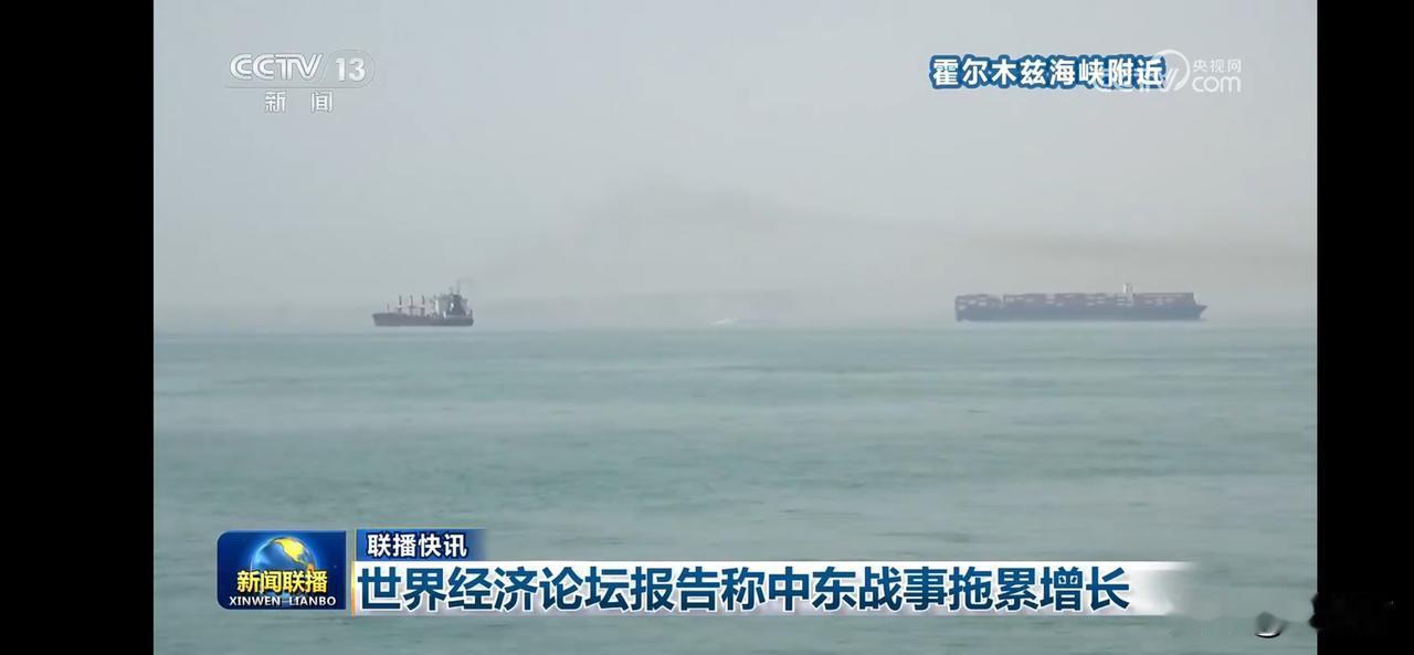 “中东战事拖累增长，世界经济论坛报告警示经济会受到影响，通货膨胀增大，经济增长放