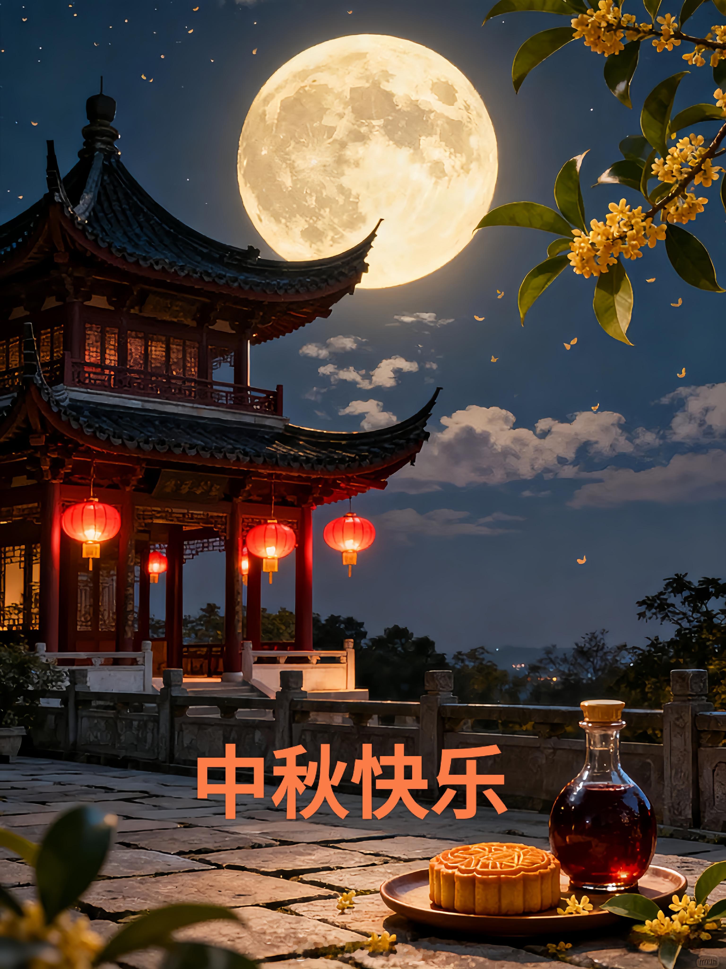 💛✨Happy Moment💫🧡🏮又是一年金秋月🌻🌕中秋恰逢国庆节?