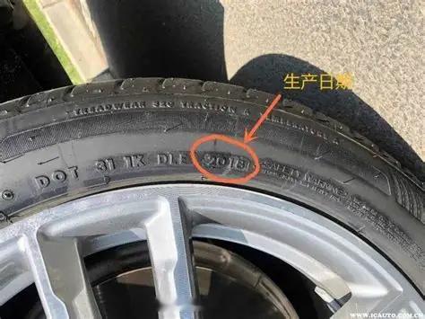 今日化身人间清醒：👉 轮胎日期看代码「3624=24年第36周」（超过半年算库