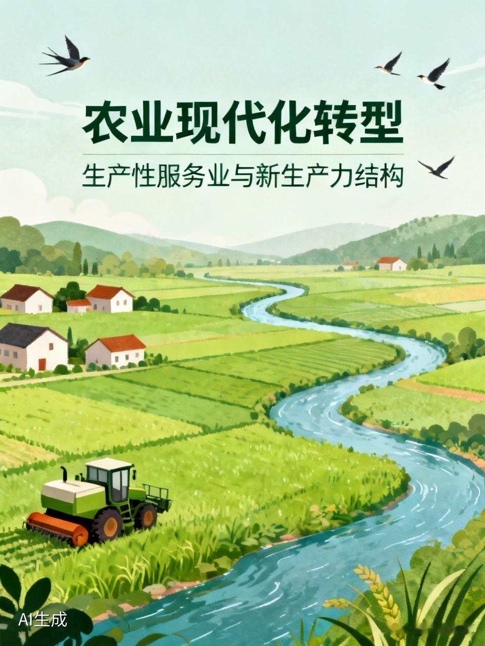 农业现代化的实现，关键在于推动传统农业向现代产业体系转型。这不仅是技术升级，更是