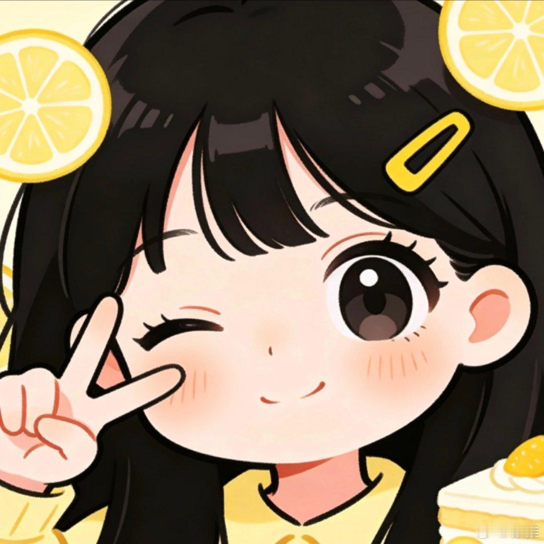 可爱卡通头像。 ​​​