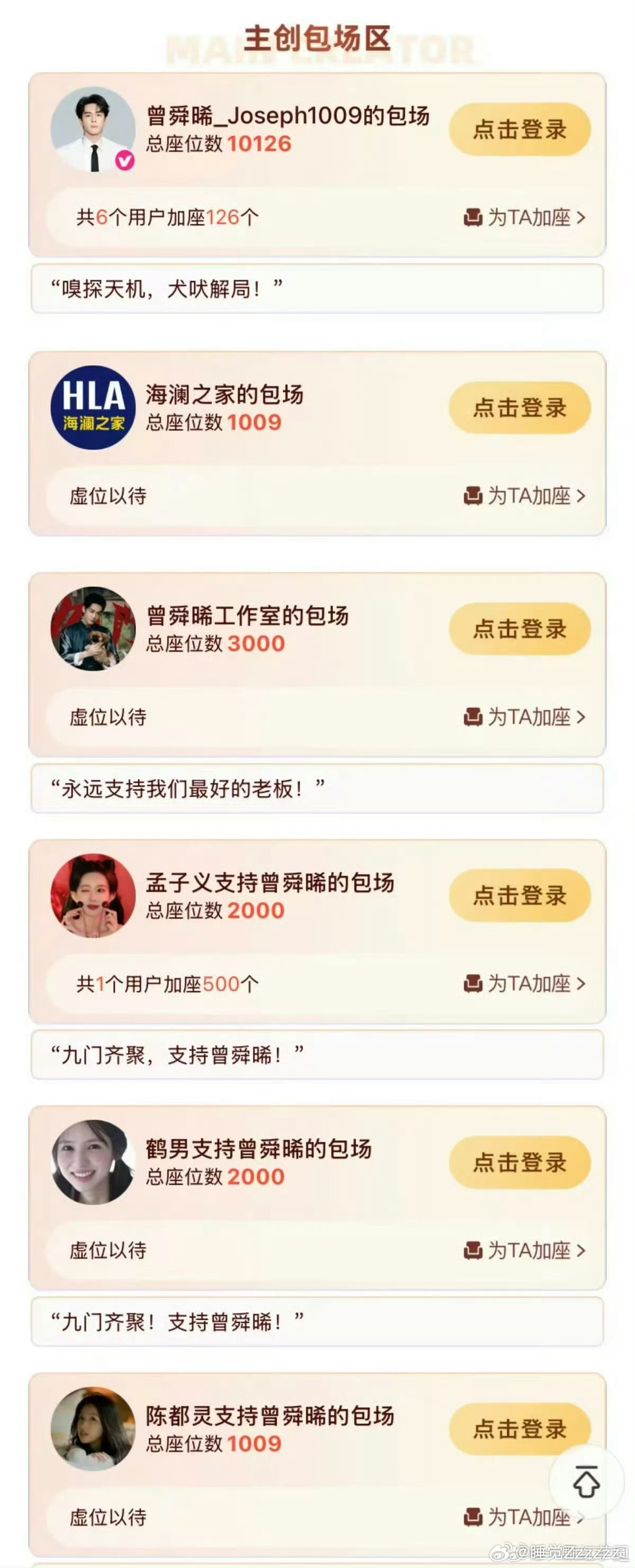 众星在曾舜晞九门云包场团建曾舜晞九门云包场豪华阵容众星在曾舜晞九门云包场团建曾舜