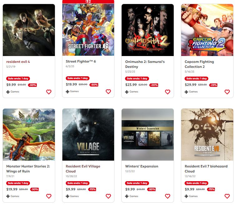 【美服eShop多款游戏折扣中，低至2.5折】美服任天堂现已上线新折扣活动，多款