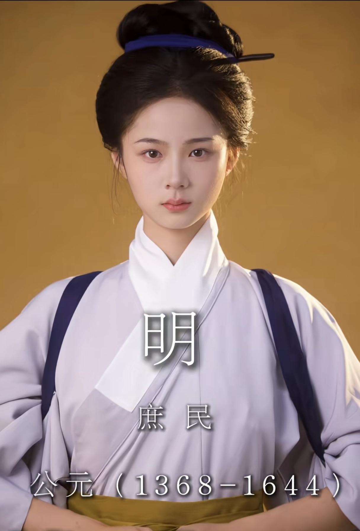 明朝各个阶层的女子服饰都好看
感谢马皇后 女子也可以凤冠霞帔