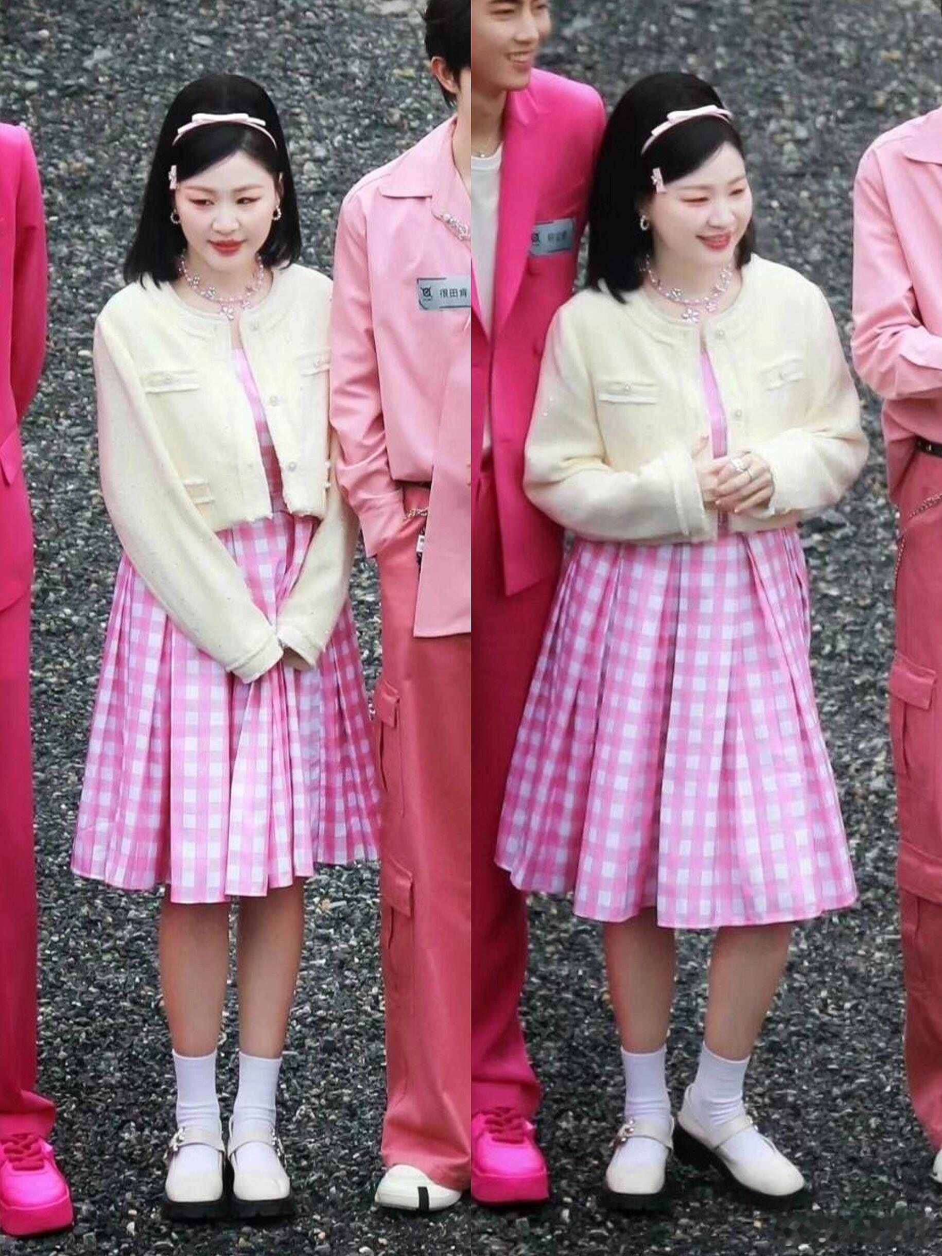 金靖怀孕录制各大综艺🔥造型肉眼可见更美了 ​​​