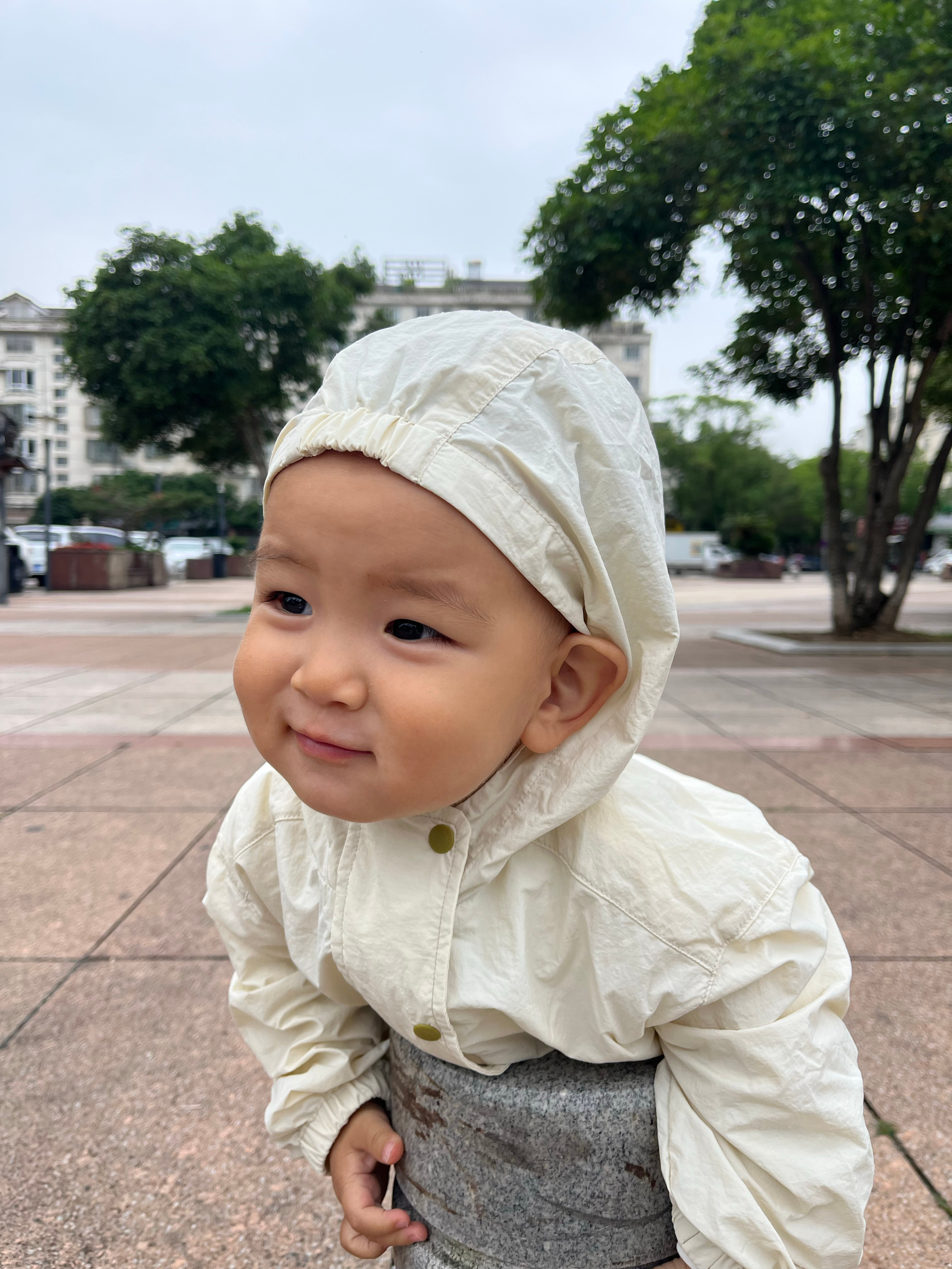 临海 你是哪里来的宝宝？造型有点独特