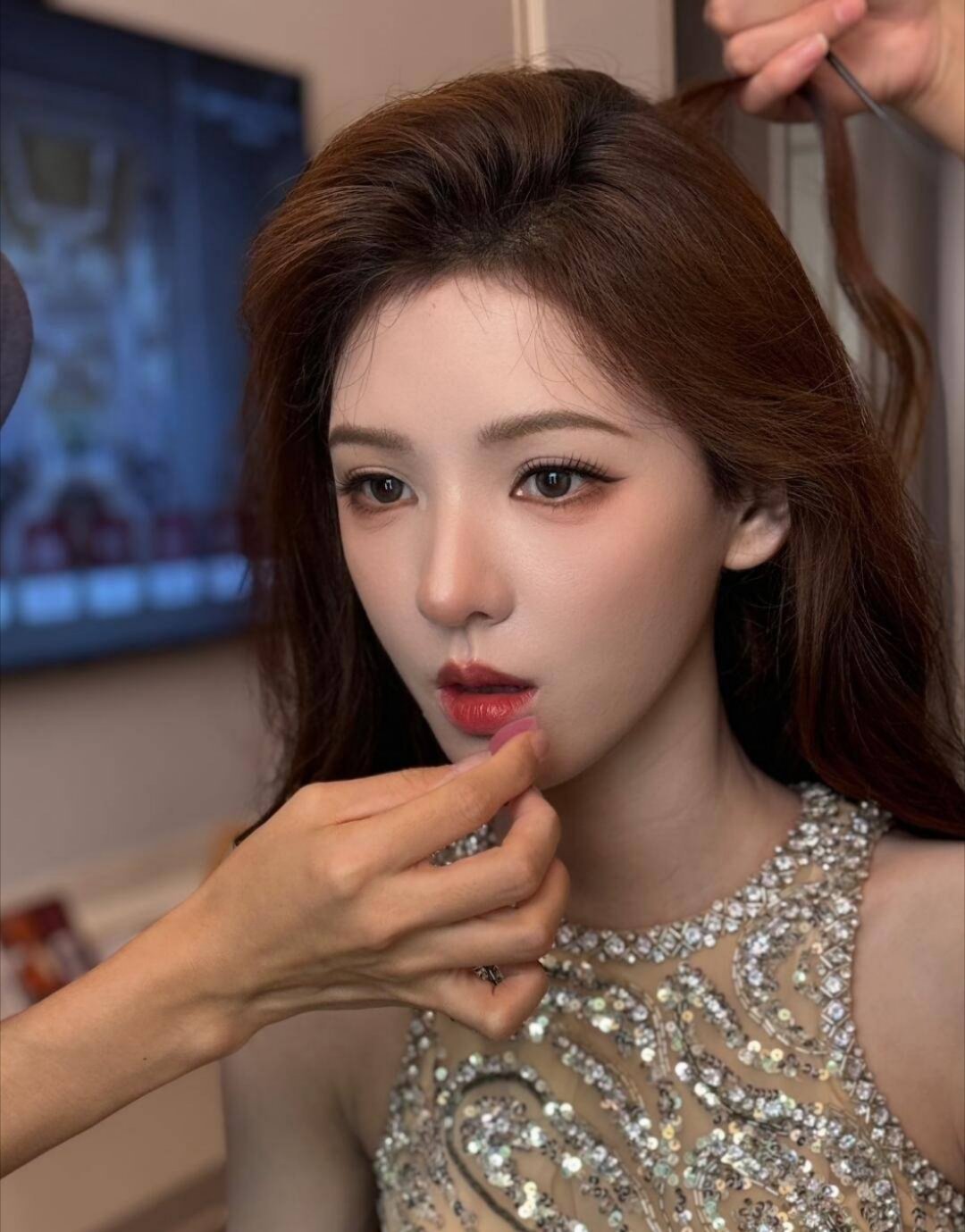 张予曦给泰娱亿点震撼 OMG！我的天，张予曦她好美好美好美[好愛哦] ​​​