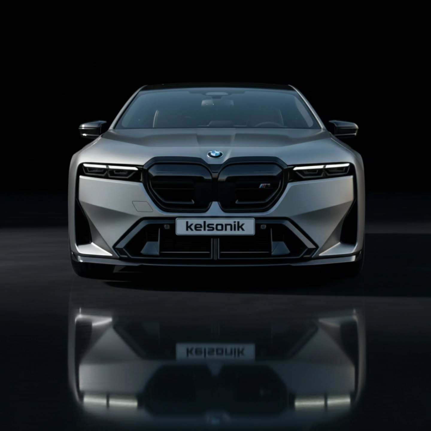 假想中的中期改款7系，还是M7？bmwsky[超话]宝马7系 ​​​