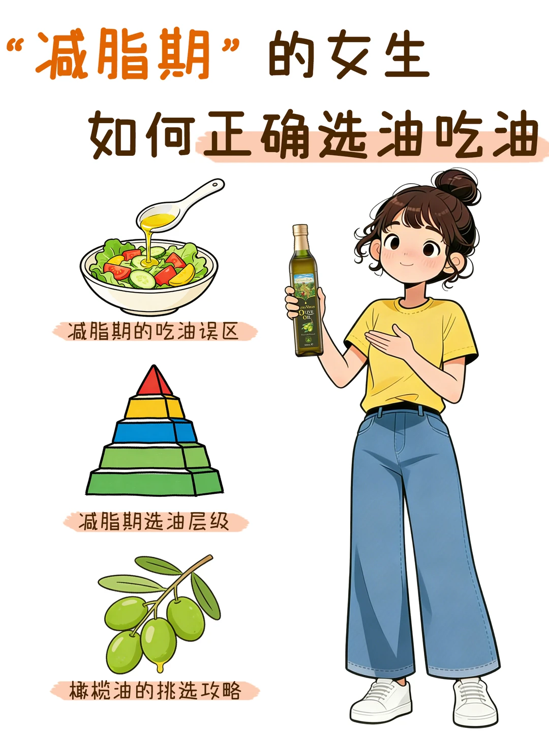 “管理期”的女生如何正确选油吃油？