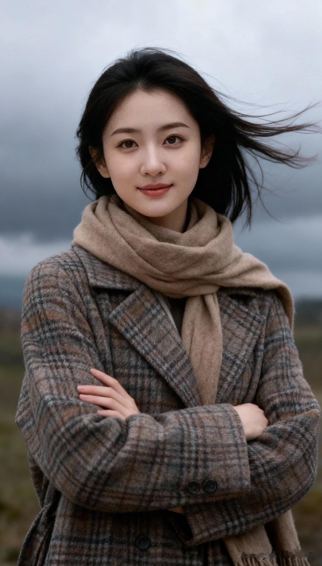 秋日暖阳下，温柔少女与风共舞🍂💐女人最耐看的长相是什么样的