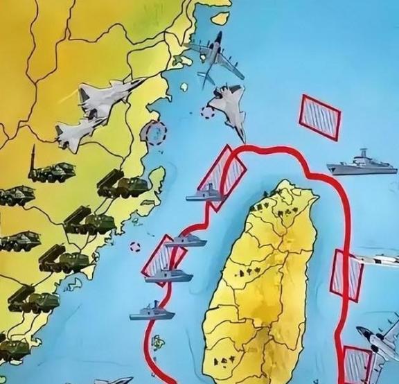 美国现在才后知后觉：中国早把台湾当成了“钓大鱼的饵”，而美军在日韩的基地，正悄悄